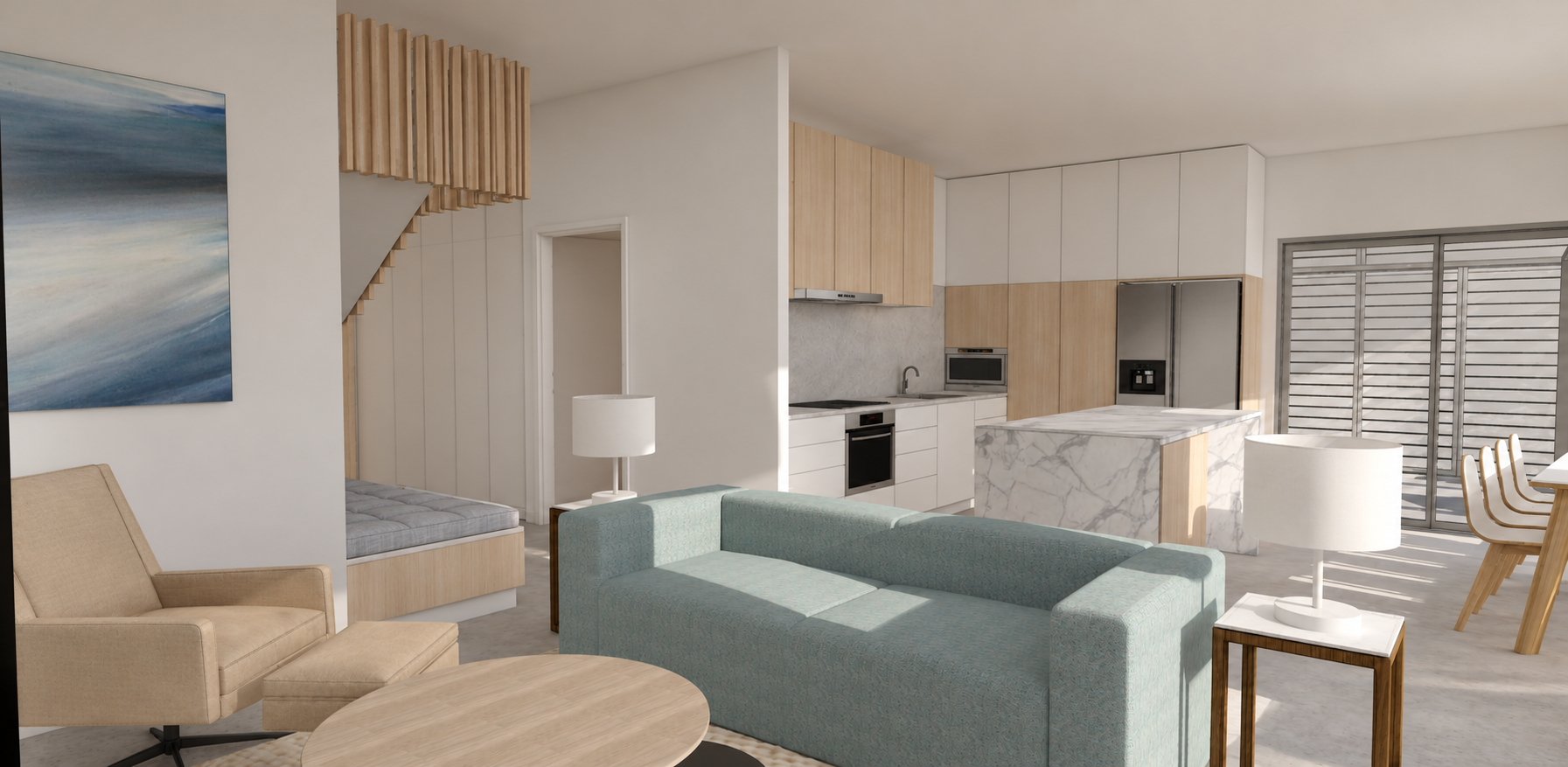 Sunlit pale timber kitchen lounge-2 (1).png