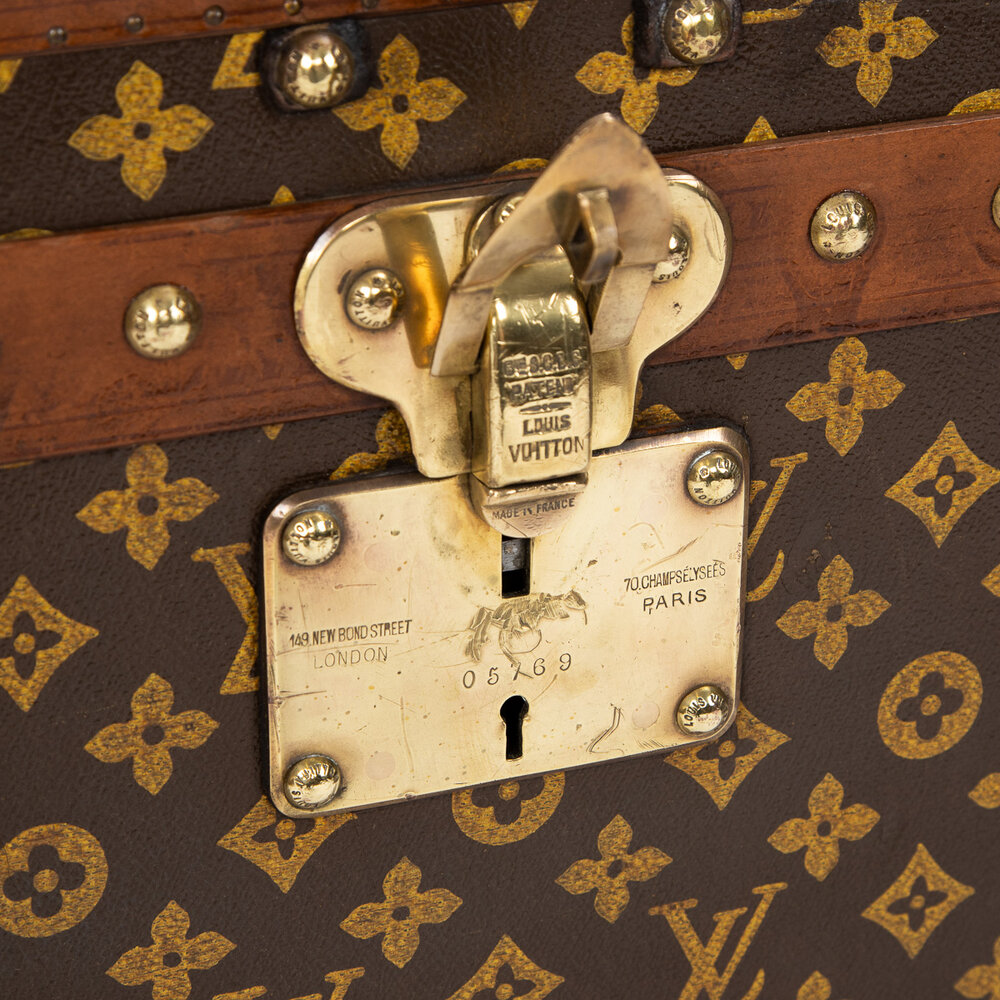 20thC Louis Vuitton Courier Trunk In Monogram Canvas, Paris c.1920 — Dee  Zammit