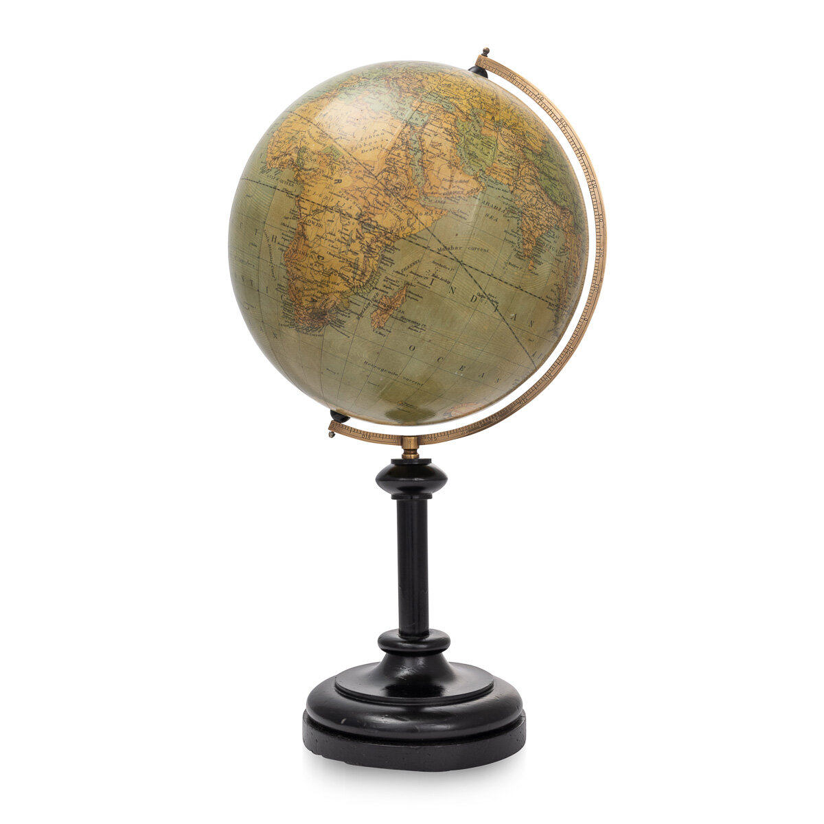 Physical &amp; Political Institute Of Brussels Globe, Merzbach &amp; Falk's