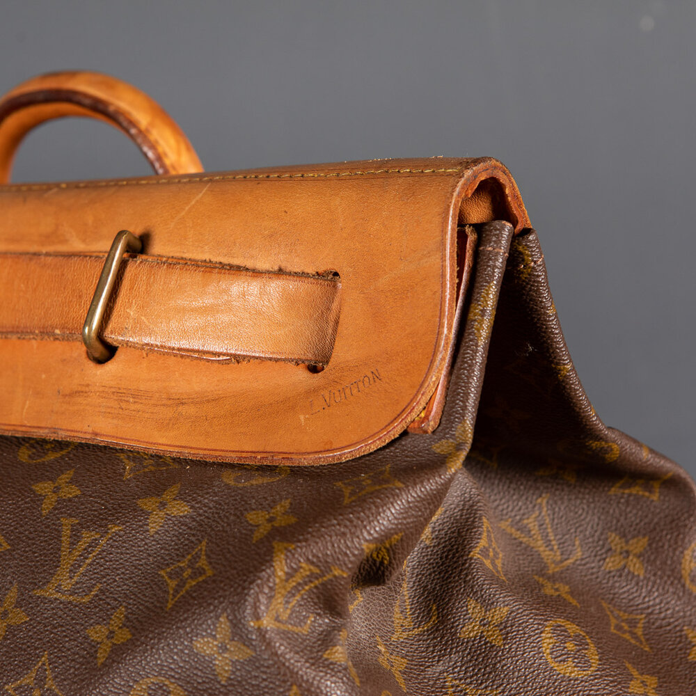 Late 20th Century Louis Vuitton Steamer Bag In Monogram Canvas, Paris C.1970  — Dee Zammit