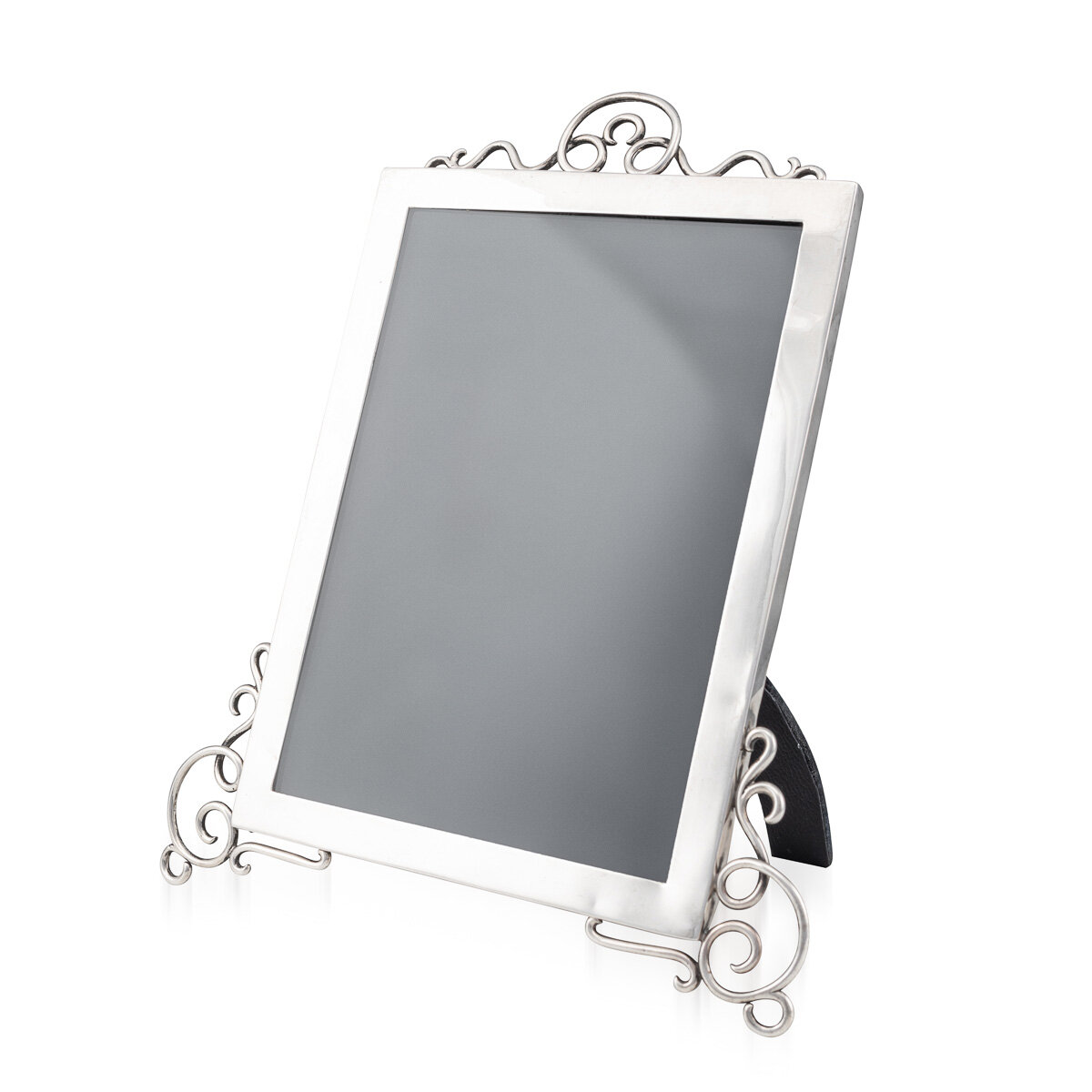 20thC Edwardian Solid Silver Large Photo Frame c.1905