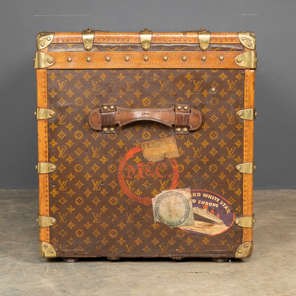 Louis Vuitton pair of Luggage & travel bag 1930s LA BAIE des ANGES