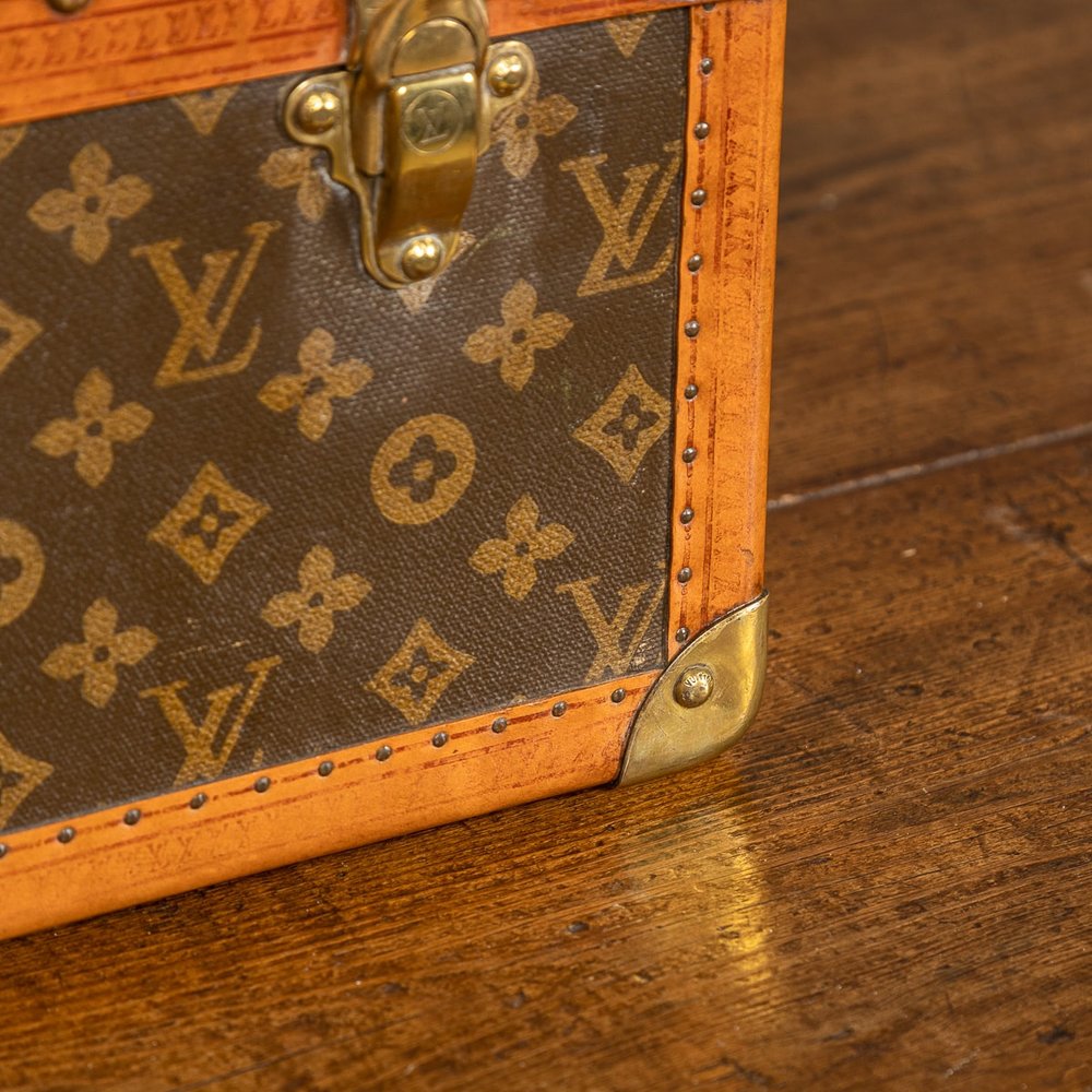 A Louis Vuitton Overnight Suitcase in Monogramed Canvas c.1920 — Dee Zammit