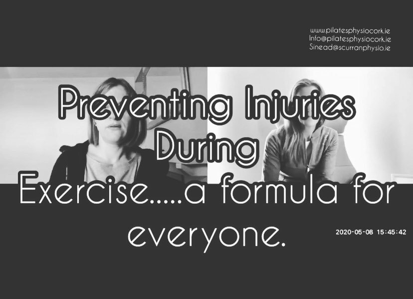 With golf clubs and tennis courts hoping to open up on Monday, this little chat between myself and Jo Chapple might be perfectly timed! We are talking about injury prevention during exercise using the FITT principle. It basically means approaching ex