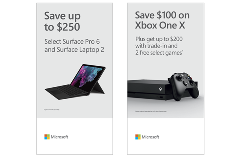 Front of store standees