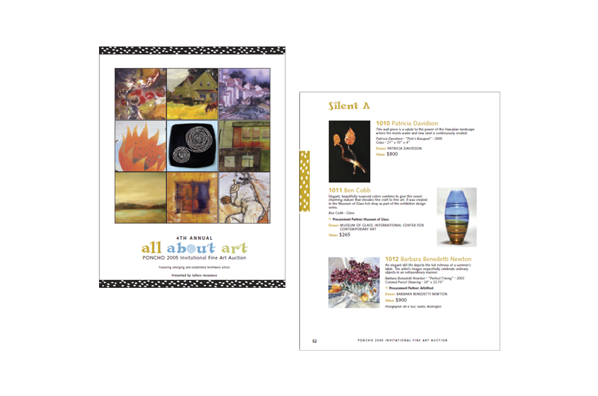 2005 PONCHO auction catalog