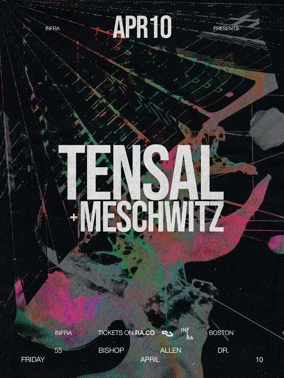FRIDAY 🔊 Tensal &amp; Meschwitz

04.10.2026 | 10PM &ndash; 2AM | 21+

// @tensal_official  // @meschwitz_ 

This Friday we welcome Tensal, the solo project of H&eacute;ctor Sandoval, a visionary force in techno also known for his work as one half of