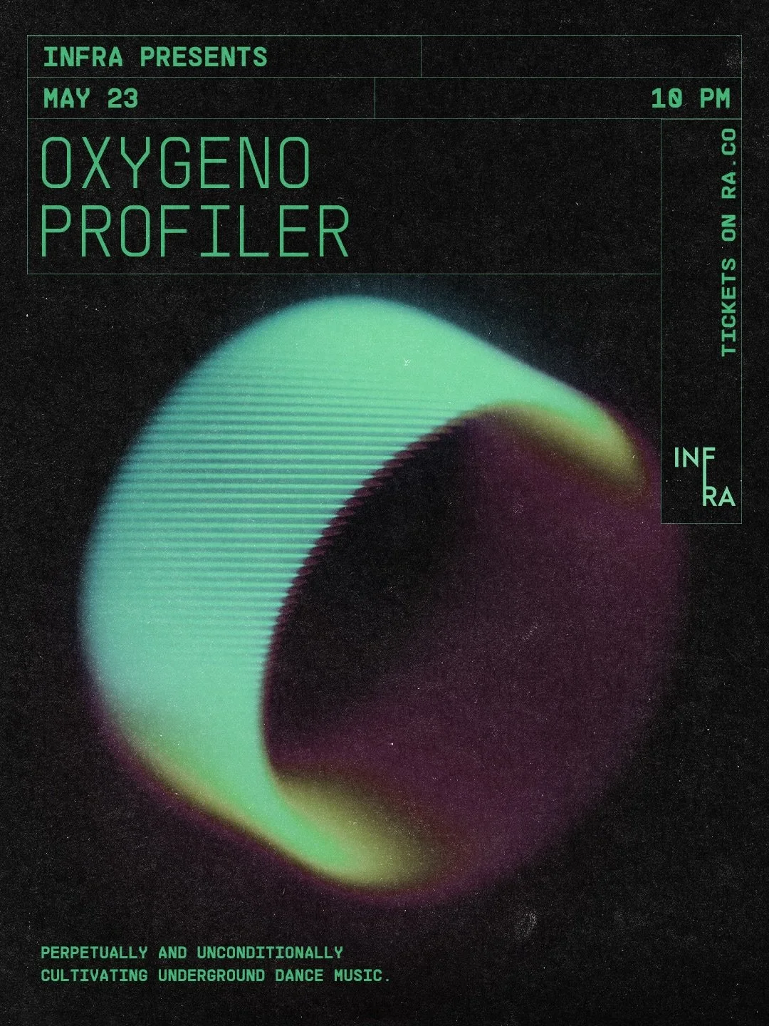 TONIGHT 🔊 Oxygeno &amp; Profiler

05.23.2026 | 10:00PM - LATE | 21+

// @oxygeno__ 
// @profiler_x91 

We welcome Oxygeno, the project of Spanish DJ and producer Diego Amido, whose hypnotic and emotionally charged approach has made him one of the de