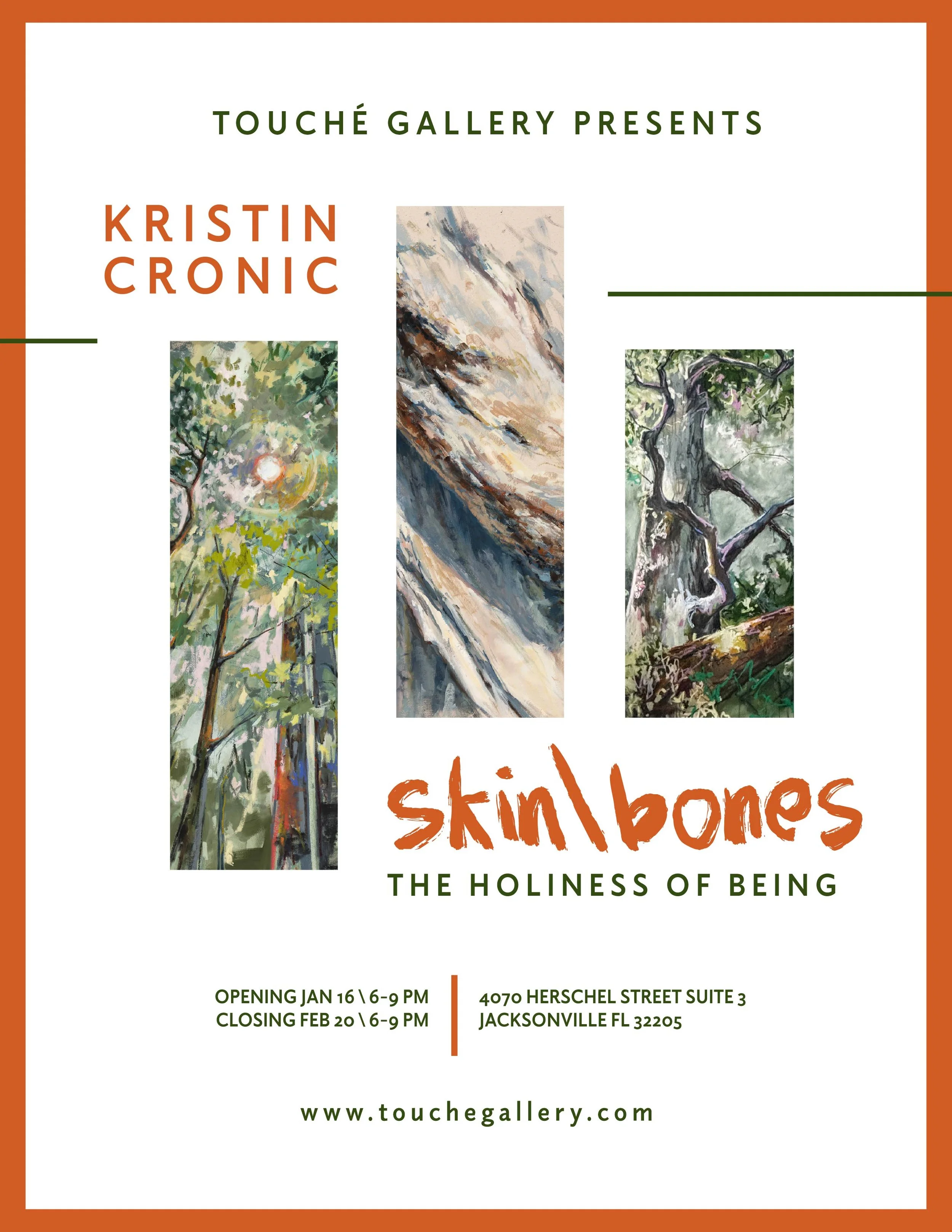 “skin\bones”: the holiness of being 