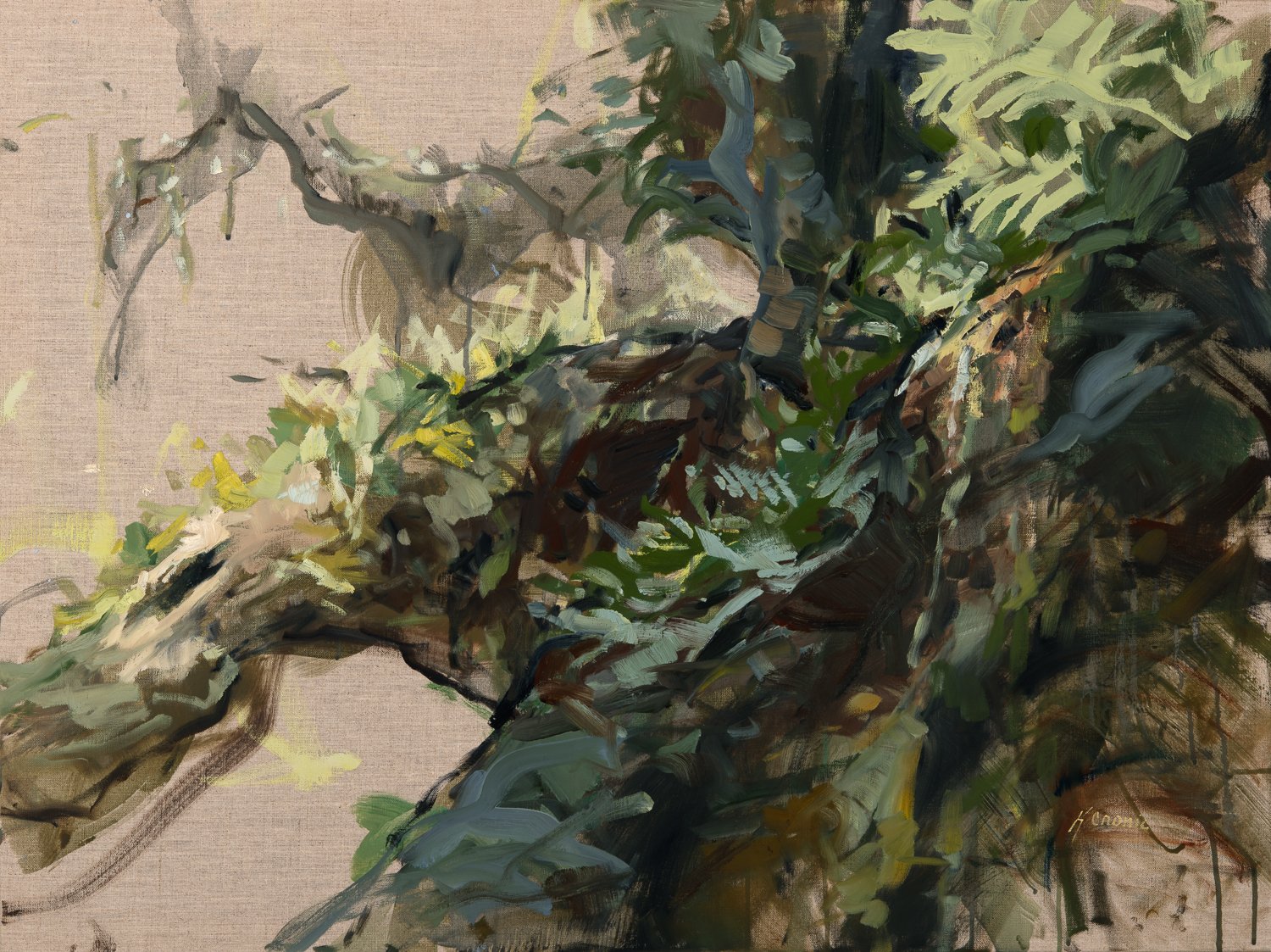 before the shoulds stomped them into submission |
30"x40" |
acrylic and oil on linen