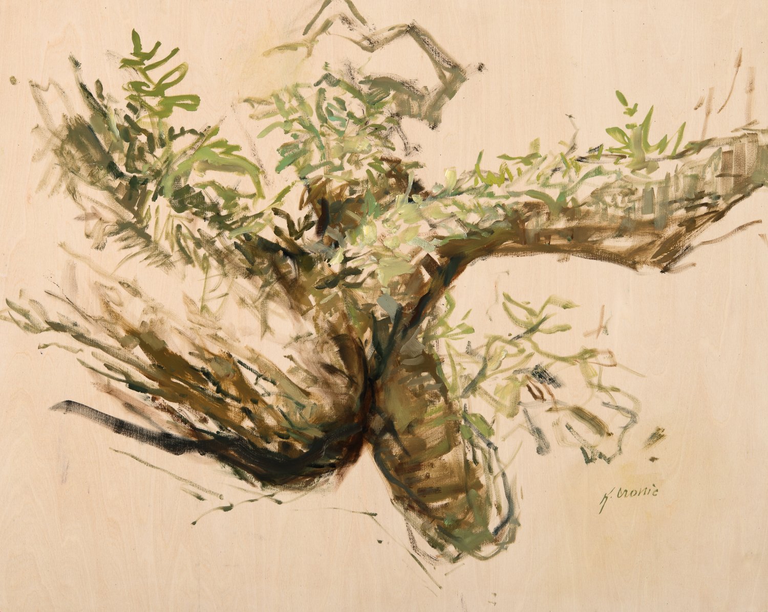 whispers of secrets |
24"x30" |
oil on cradled wood panel
