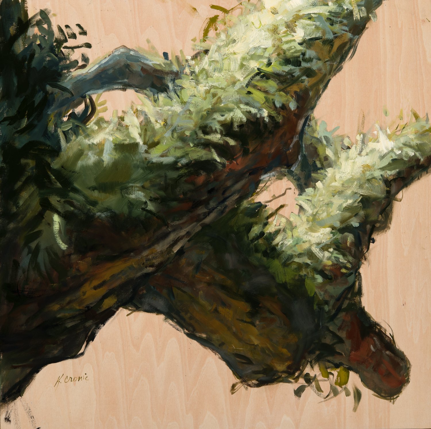 i spent last summer with her |
oil on cradled wood panel |
24"x24"