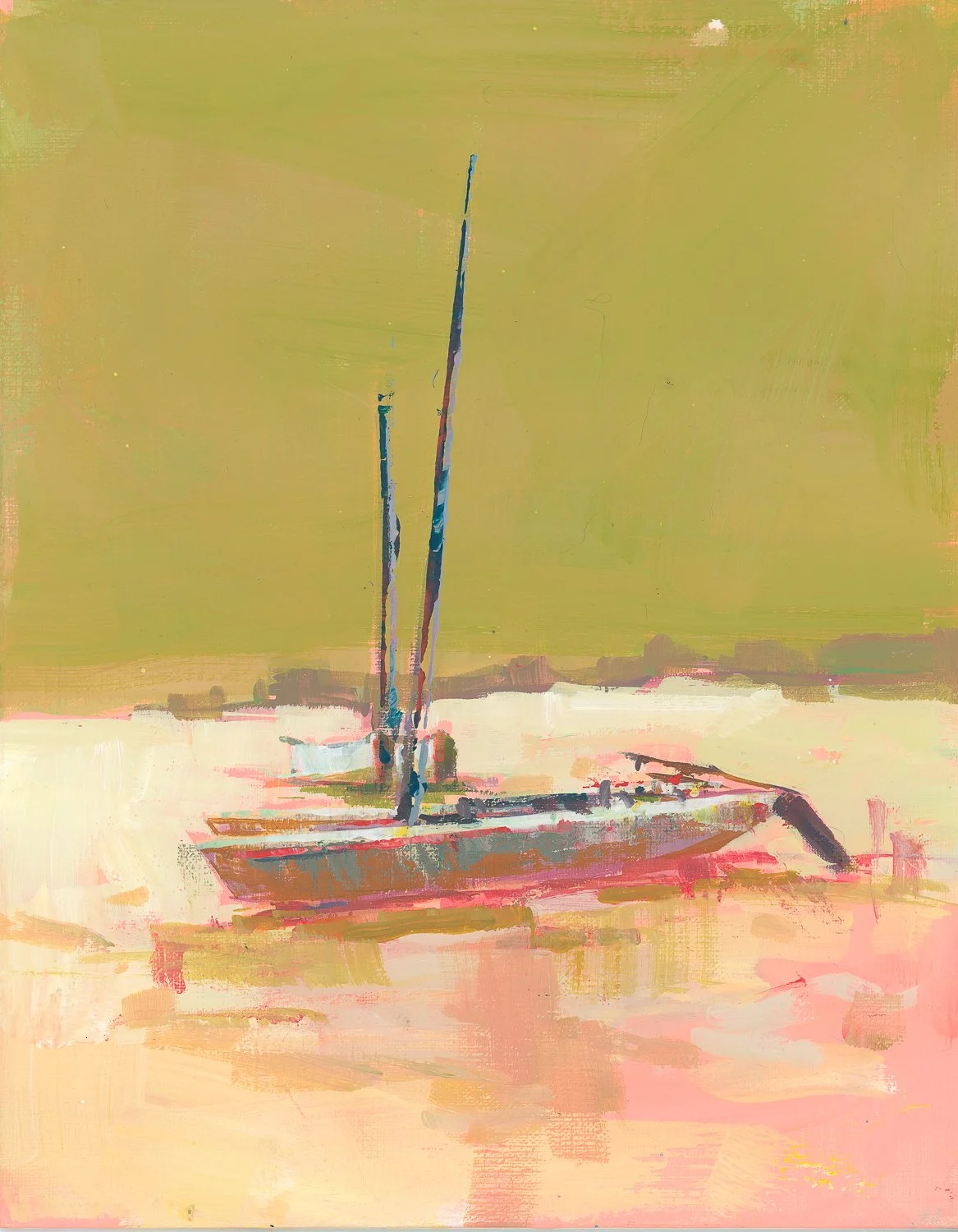 hobie study 8x10 gouache on board .jpg