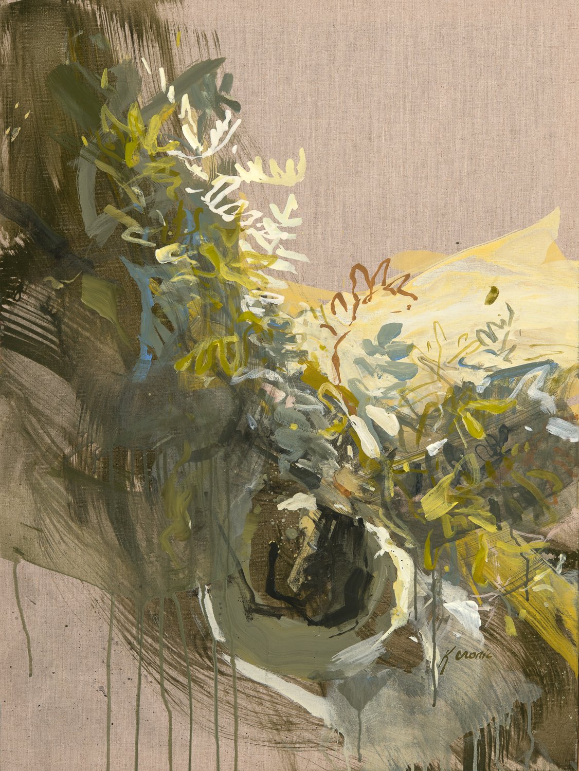 symbiosis |
40"x30" |
acrylic on linen