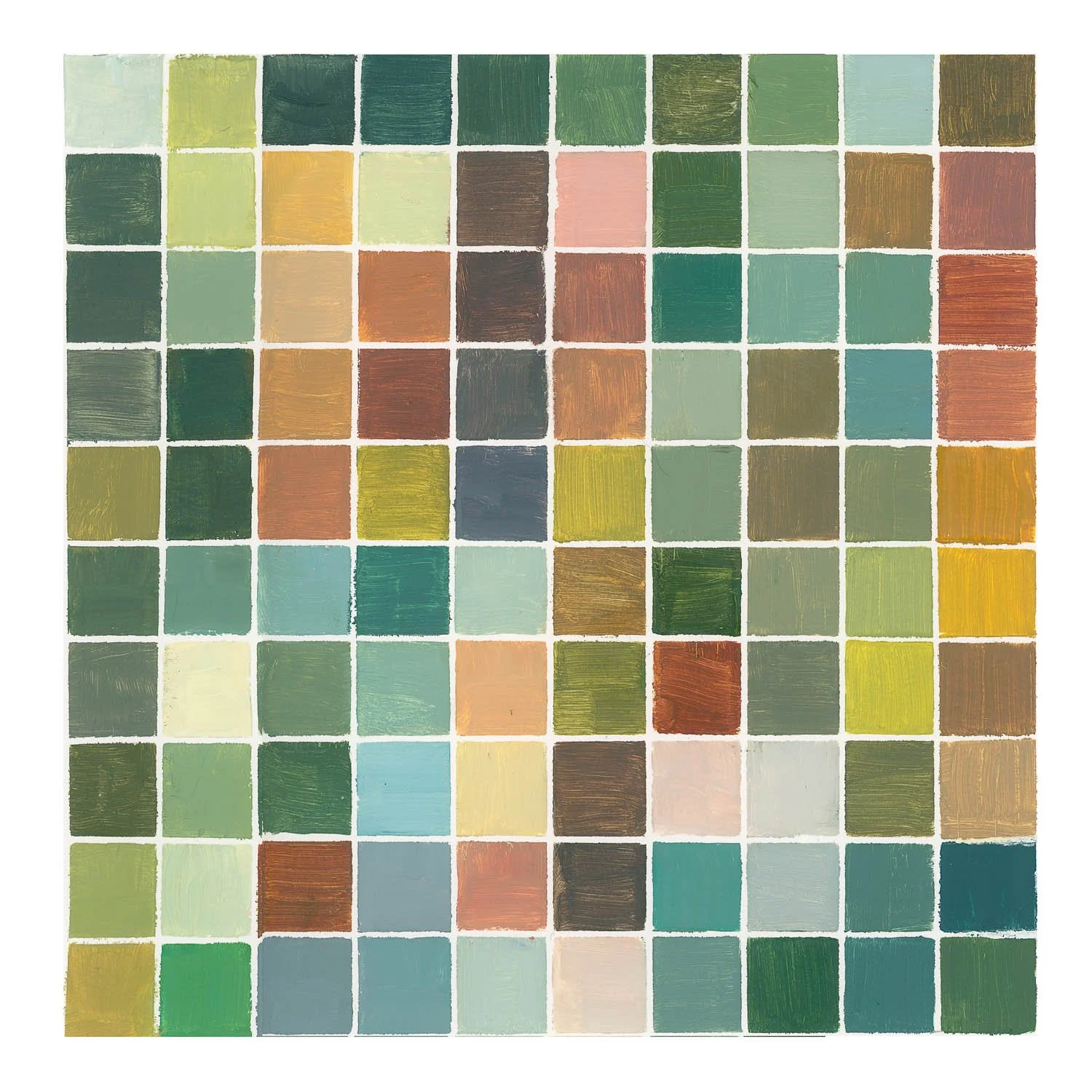 Color Journal for %22Oh Hey There%22, 18.5%22x18.5%22, oil on paper framed, $ 450.jpg