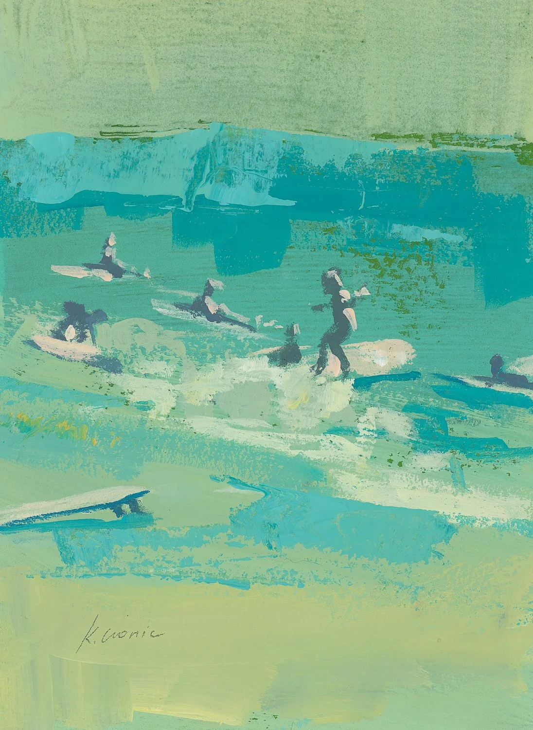 surf school study 2 5x7 gouache on paper.jpg