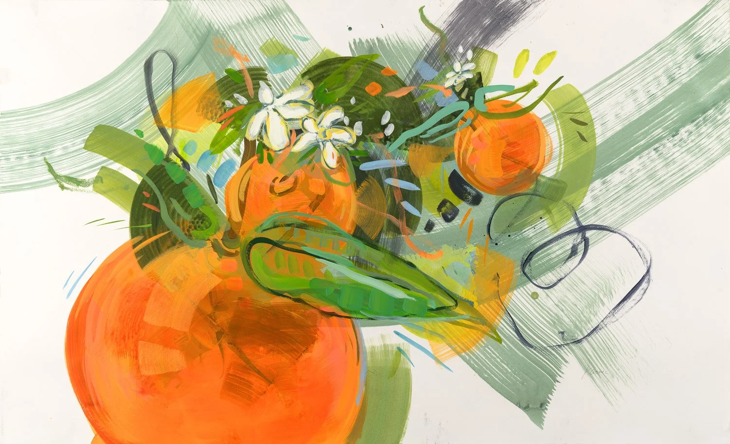 36"x60"
gouache on paper
