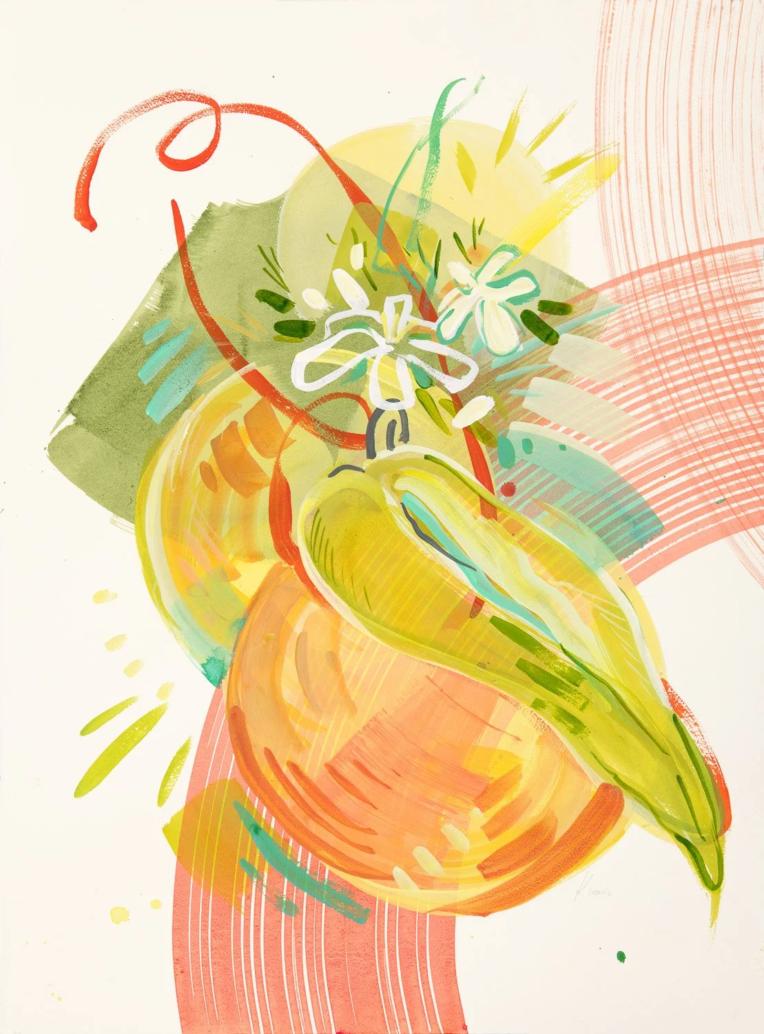 22"x30"
gouache on paper