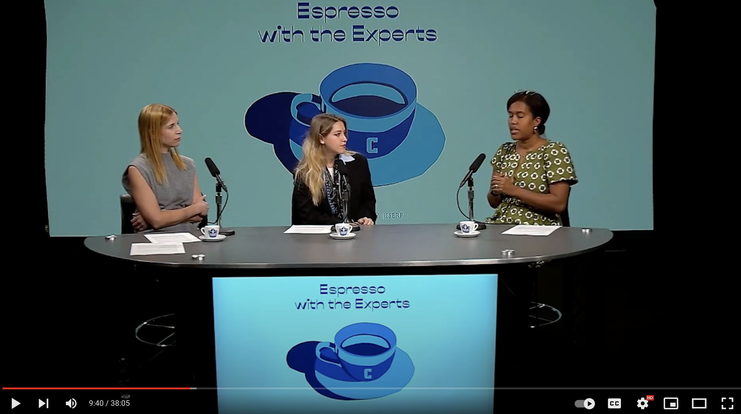 Miriam, a Columbia alumna herself, was invited to join Columbia University's Espresso with the Experts podcast alongside Dr. Tamar Mitts to discuss opinions and recent work. The episode is available on Spotify and Apple podcasts as well.