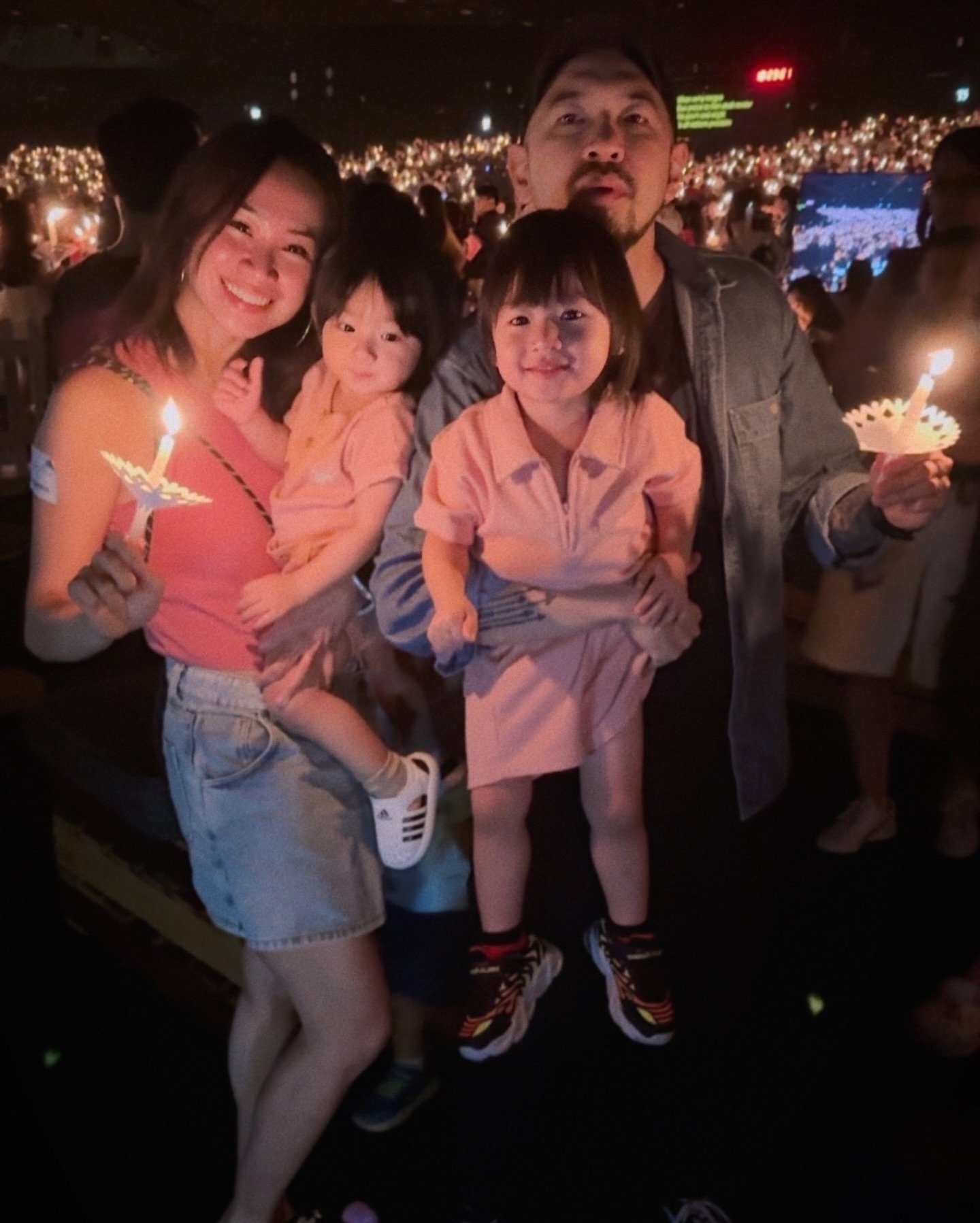 this year has been full of ups and downs, but standing together at @chcsg candlelight svc reminds us of what truly matters &mdash; faith, love, hope and family. no matter the season, His light carries us through. it really is the most wonderful time 