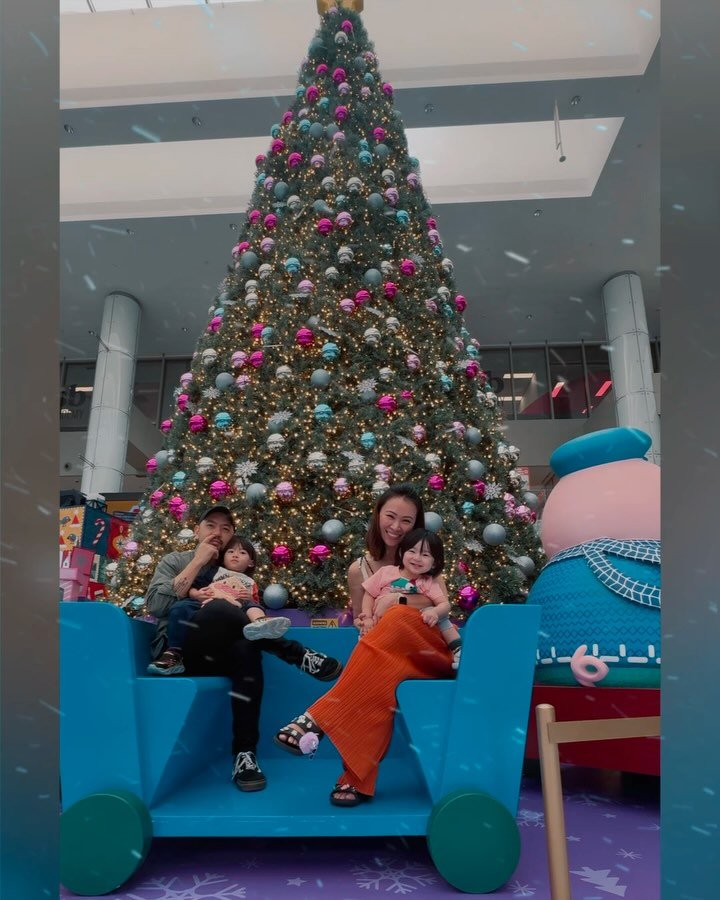 the best gifts aren&rsquo;t under the tree &mdash; they&rsquo;re in my arms. my babies, my family, my everything 🩷🎄

p.s kissing my babies is one of my favourite things hehe 😚