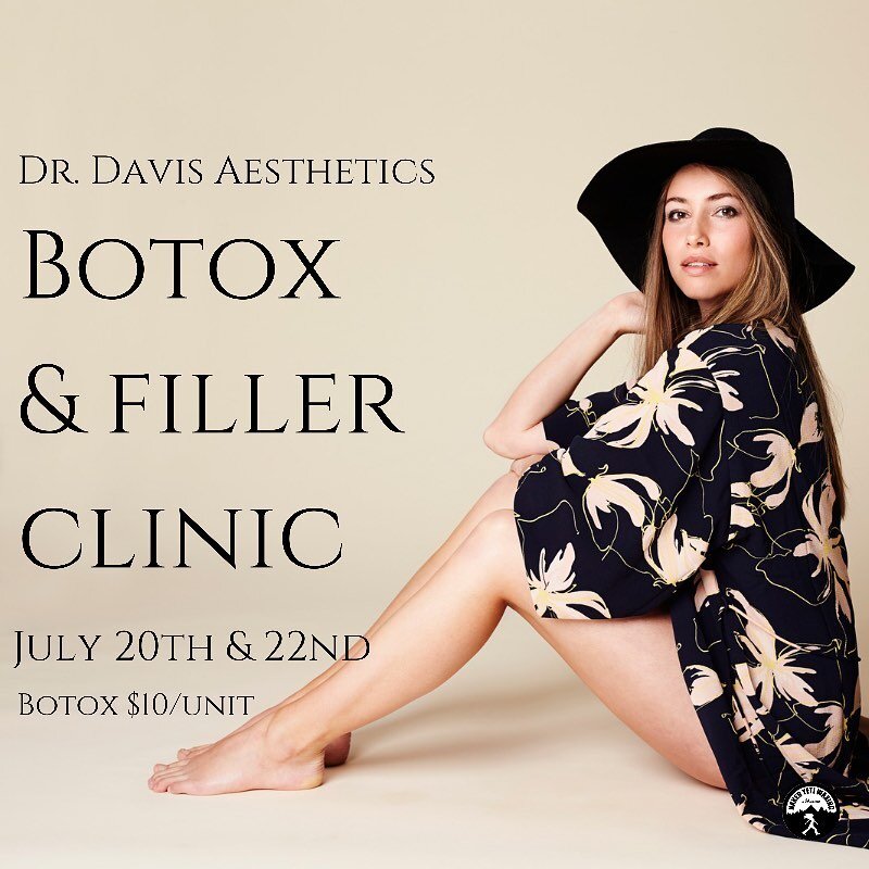 Our next clinic with Dr. Davis is July 20th &amp; 22nd. Book online through the link in our bio! 
.
.
.
#nakedyetiskinstudio #nakedyeti #botox #filler #juvederm #cranbrookbc