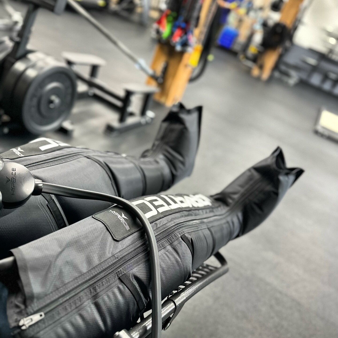 Recovery is essential in any workout program. Constantly pushing without giving your body a chance to rest and recover can set you back in your training. Recovery boots are one of the many ways we help keep our clients fit and moving forward! 
.
.
#f
