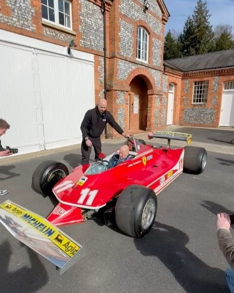 It was a very special day on Monday this week, when Jody Scheckter climbed into his stunning 1979 Ferrari 312 T4 and drove it for the last time and I filmed this on his phone!!! He is the only person to have ever driven this car. 
He won the 1979 For