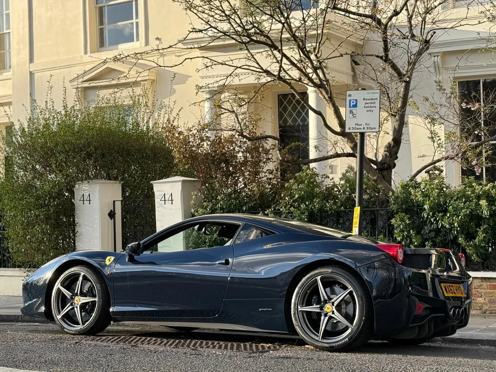 2012 Ferrari 458 Pozzi Blu