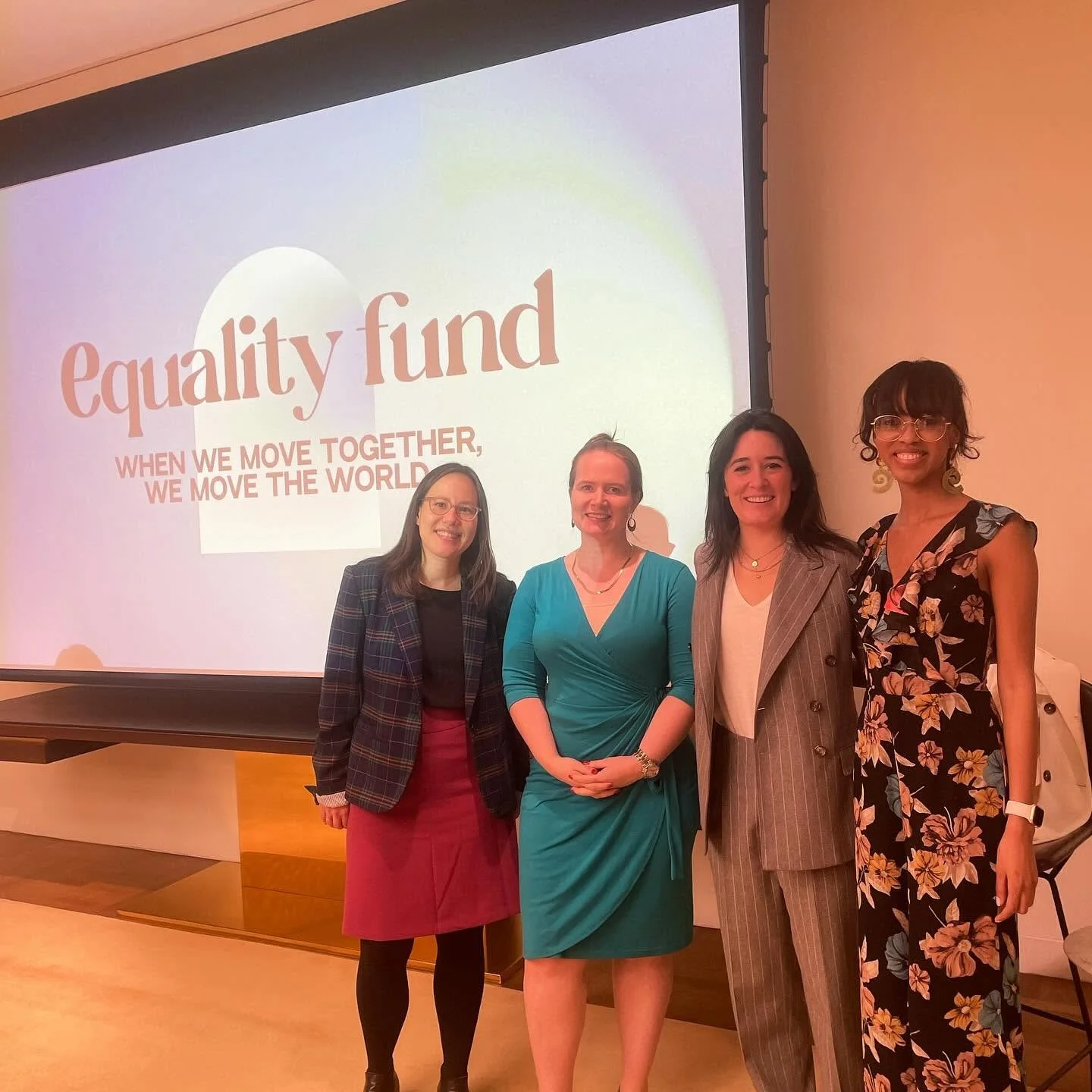 Intersect's Co-founder, Sarah-Anne Gresham, at an Equality Fund event in New York City in 2024.