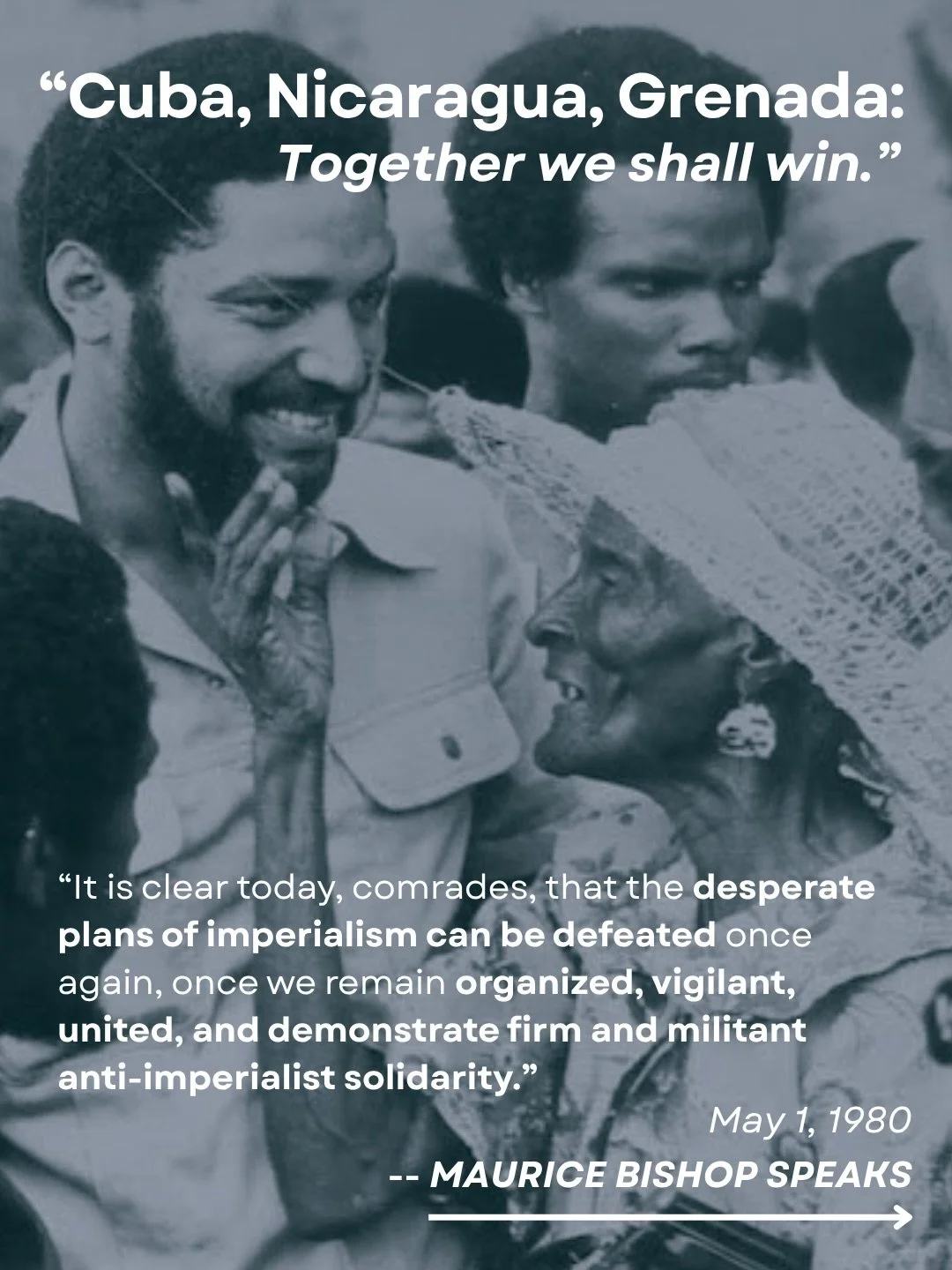 In light of our newest call for submissions &mdash; 𝐋𝐢𝐛𝐞𝐫𝐚𝐭𝐢𝐨𝐧 𝐏𝐨𝐞𝐭𝐢𝐜𝐬: 𝐂𝐚𝐫𝐢𝐛𝐛𝐞𝐚𝐧 𝐅𝐞𝐦𝐢𝐧𝐢𝐬𝐦𝐬 𝐀𝐠𝐚𝐢𝐧𝐬𝐭 𝐈𝐦𝐩𝐞𝐫𝐢𝐚𝐥𝐢𝐬𝐦, 𝐟𝐫𝐨𝐦 𝐂𝐮𝐛𝐚 𝐭𝐨 𝐏𝐚𝐥𝐞𝐬𝐭𝐢𝐧𝐞 &mdash; we are sharing these words from Ma