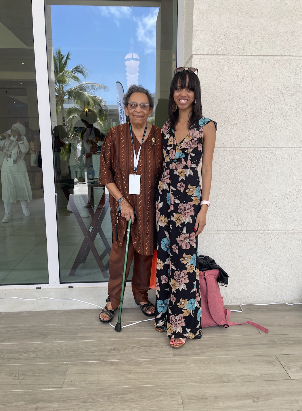 Dr. Peggy Antrobus and Sarah-Anne Gresham
