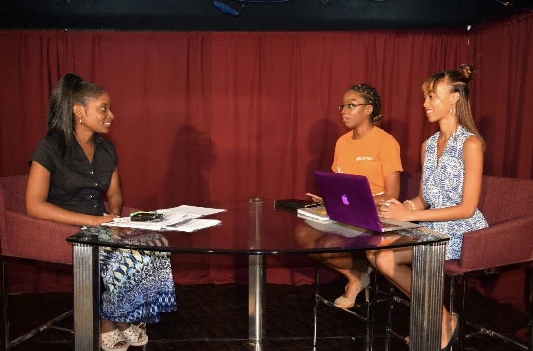 Sarah-Anne Gresham, former research officer at the Directorate of Gender Affairs, and co-founder of Intersect, discussing a CEDAW report in 2017 on ABS with Raisa Charles.