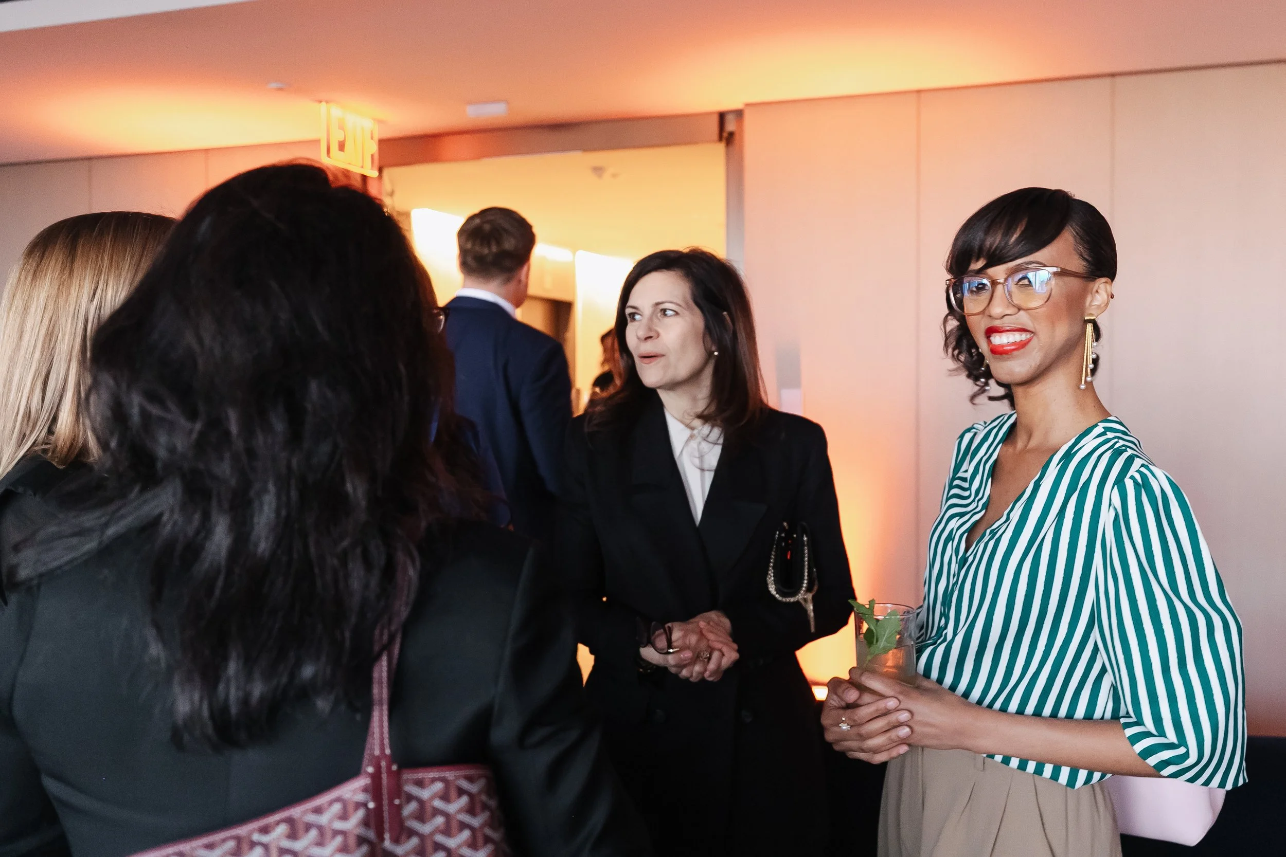Sarah-Anne Gresham at a convening hosted by The Equality Fund in NYC in March, 2025.