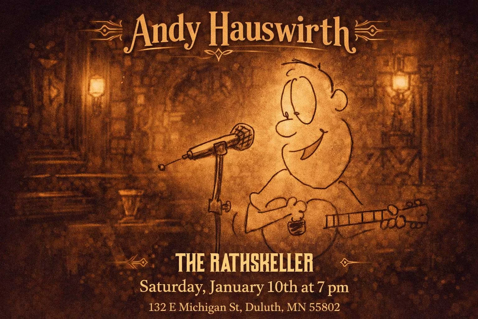 Live Music at The Rathskeller: Andy Hauswirth
