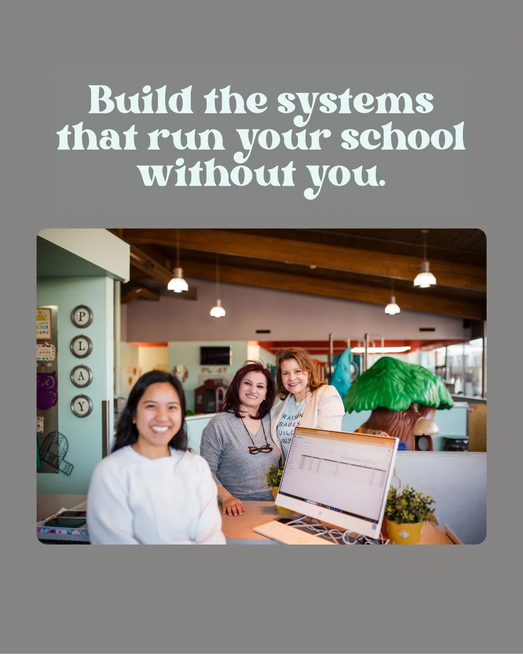 April is almost over.

And if you're STILL answering the same questions over and over, your systems need work.

Inside the Clarity Collective, we go beyond just TALKING about systems.

We help you BUILD them. With templates, real examples, and step-b