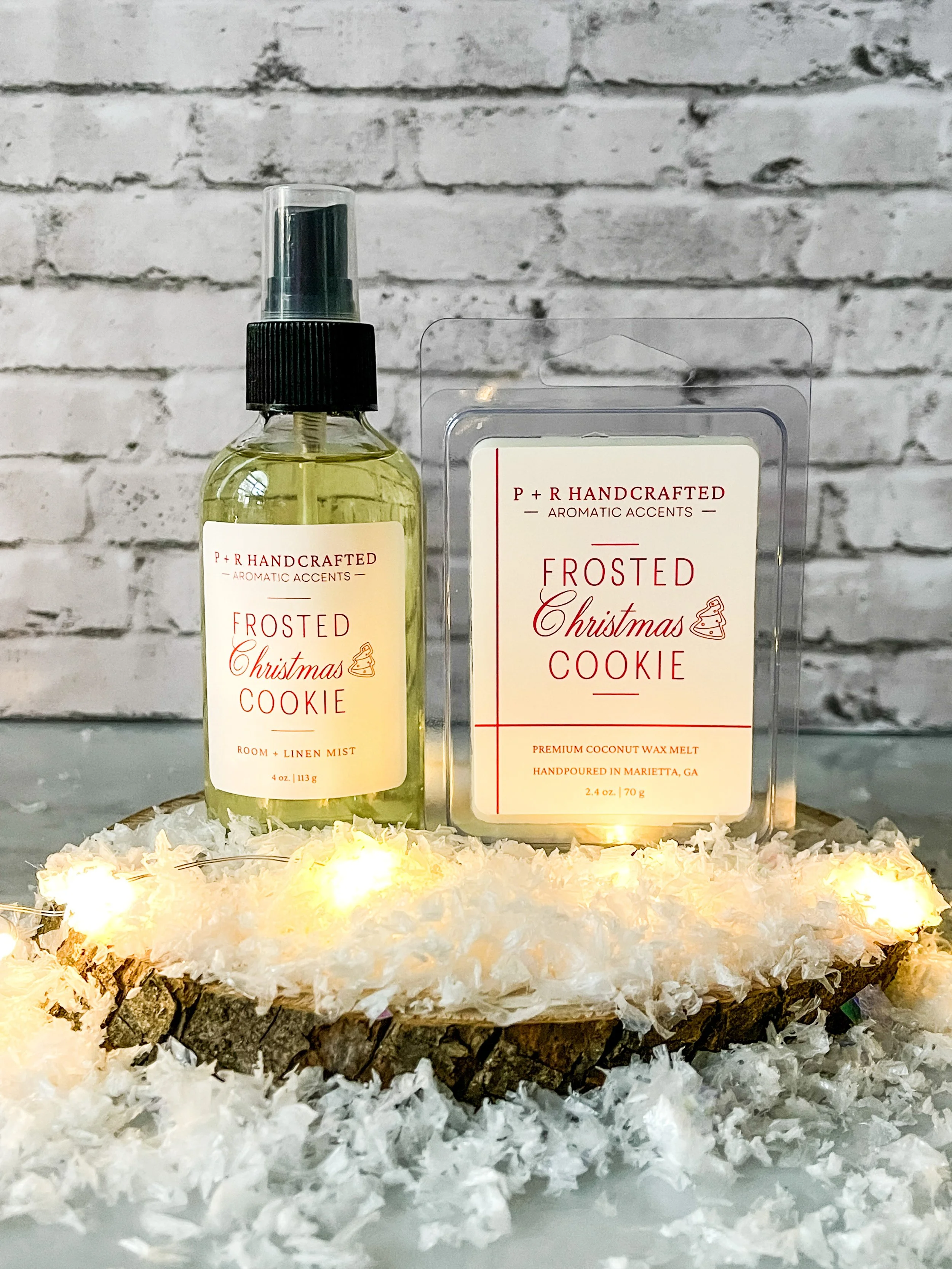 Frosted Christmas Cookie Room + Linen Mist & Wax Melt Bundle