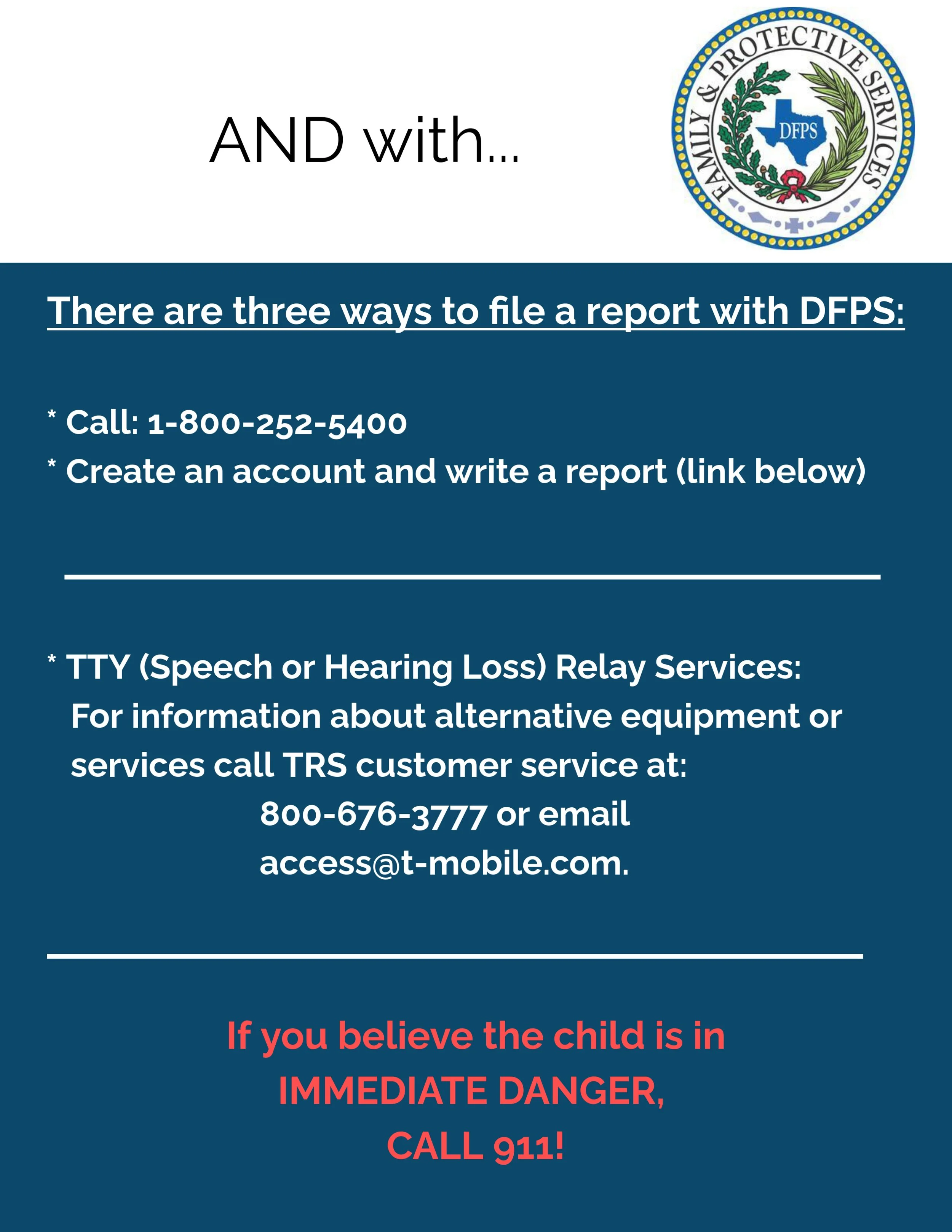 Signs of & How to Report Suspected Abuse — Children's Alliance of South ...