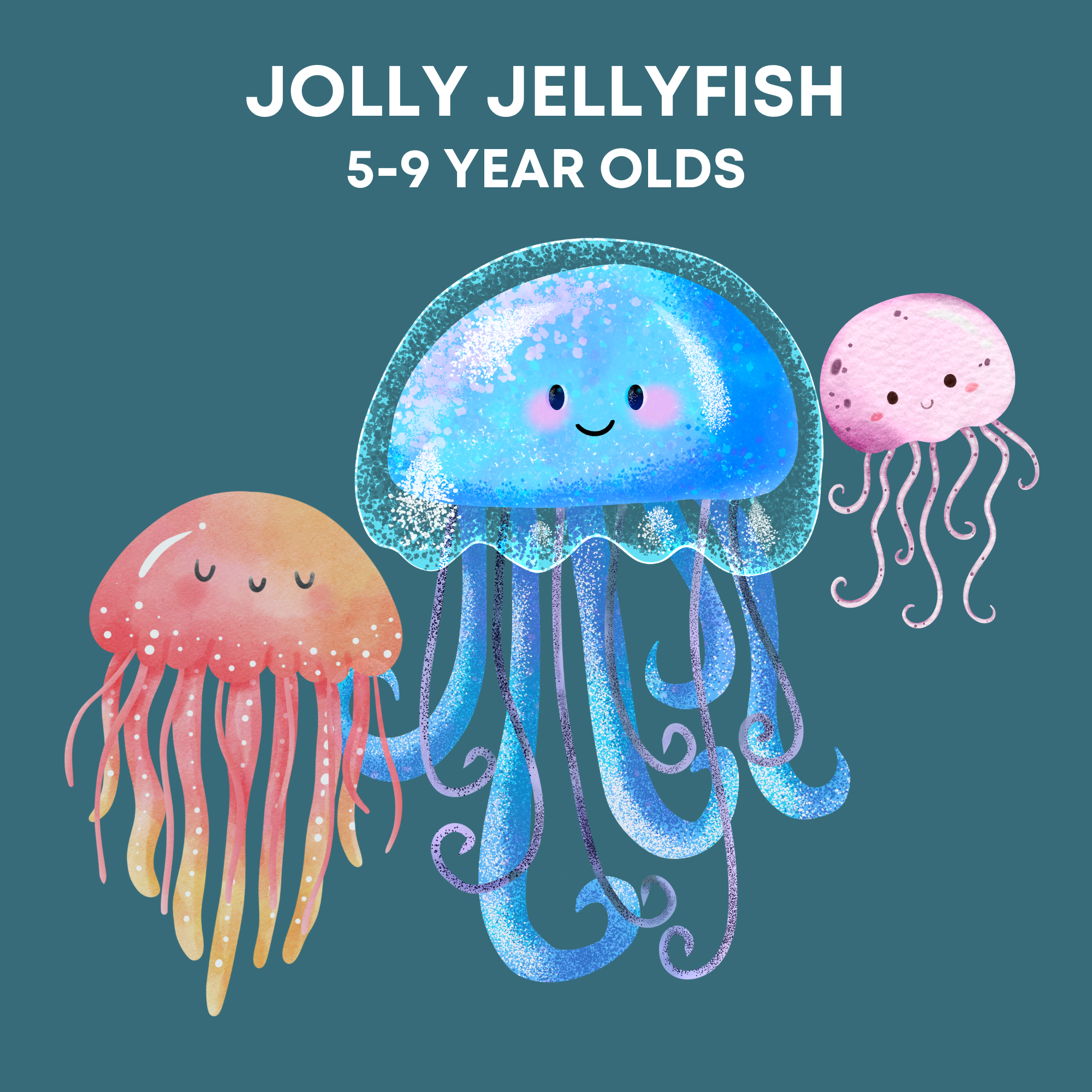 Jolly Jellyfish: Multi-Media Art Basics (5-9 year olds)