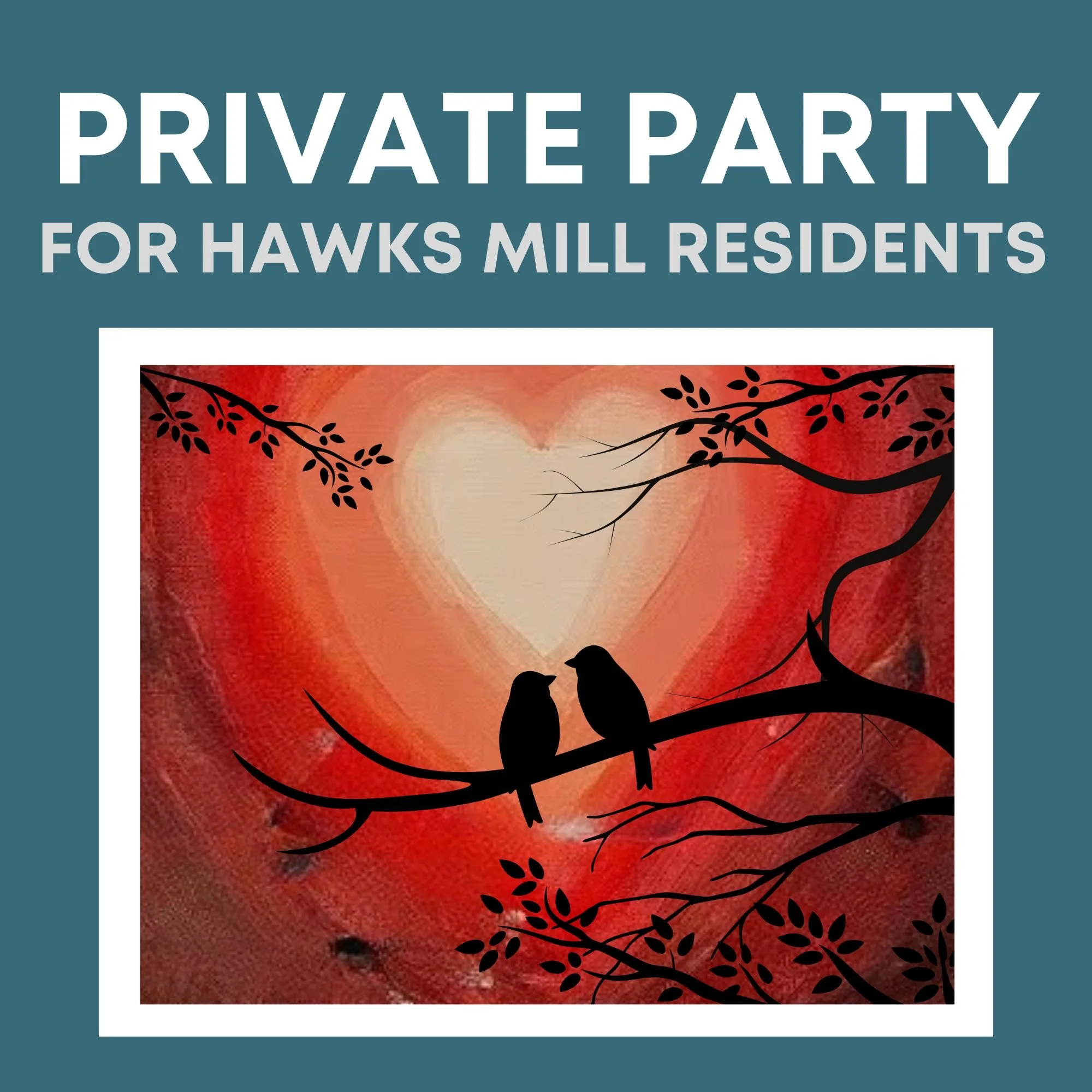 Feb 6 - Love Birds at Hawks Mill