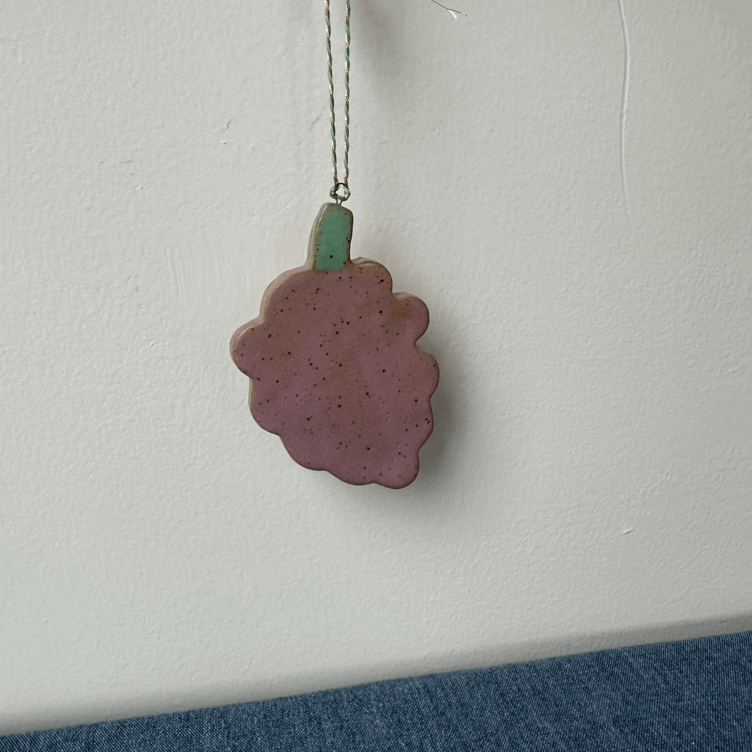 Ornament Charm - Orchid Grapes