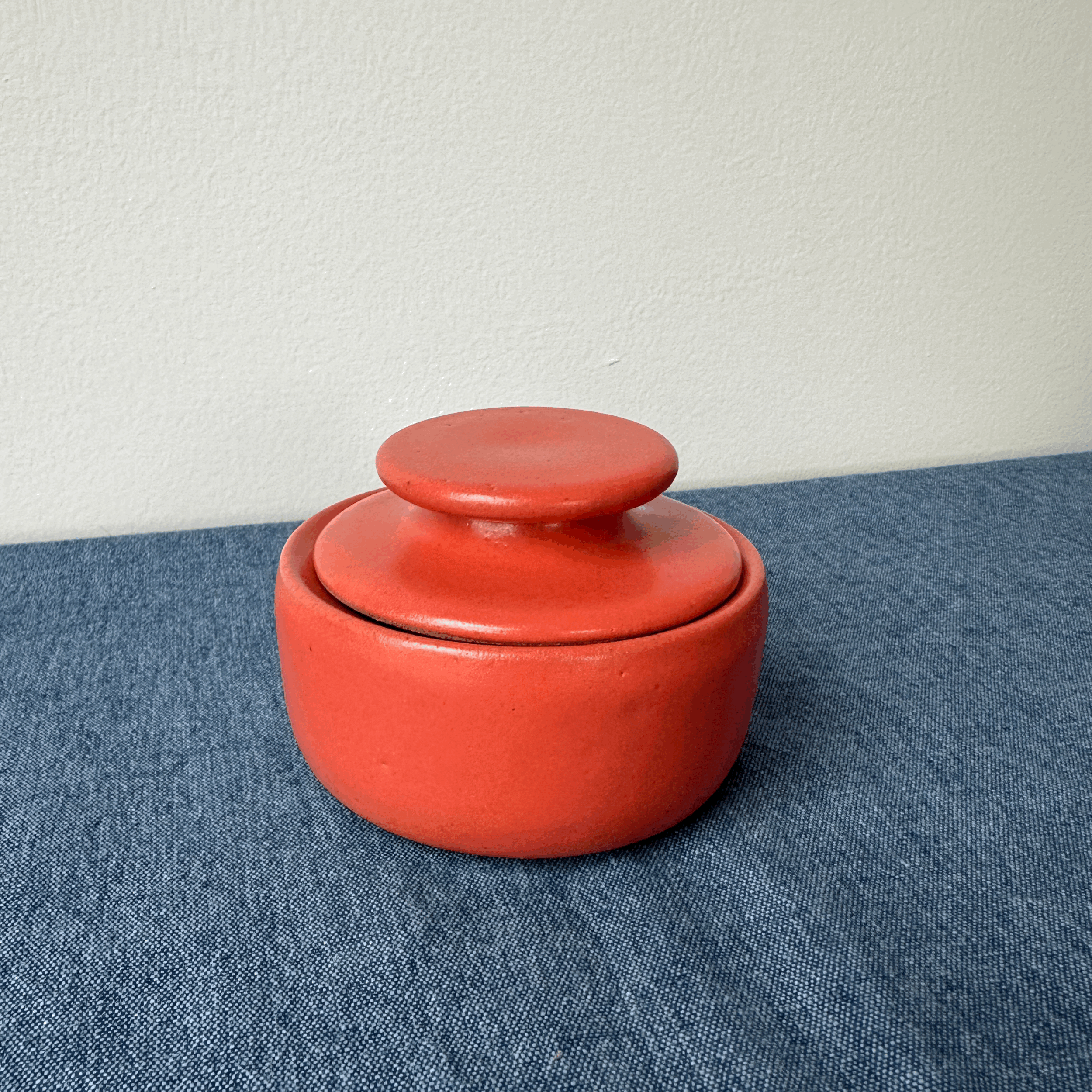 Salt Jar/Mini - Coral