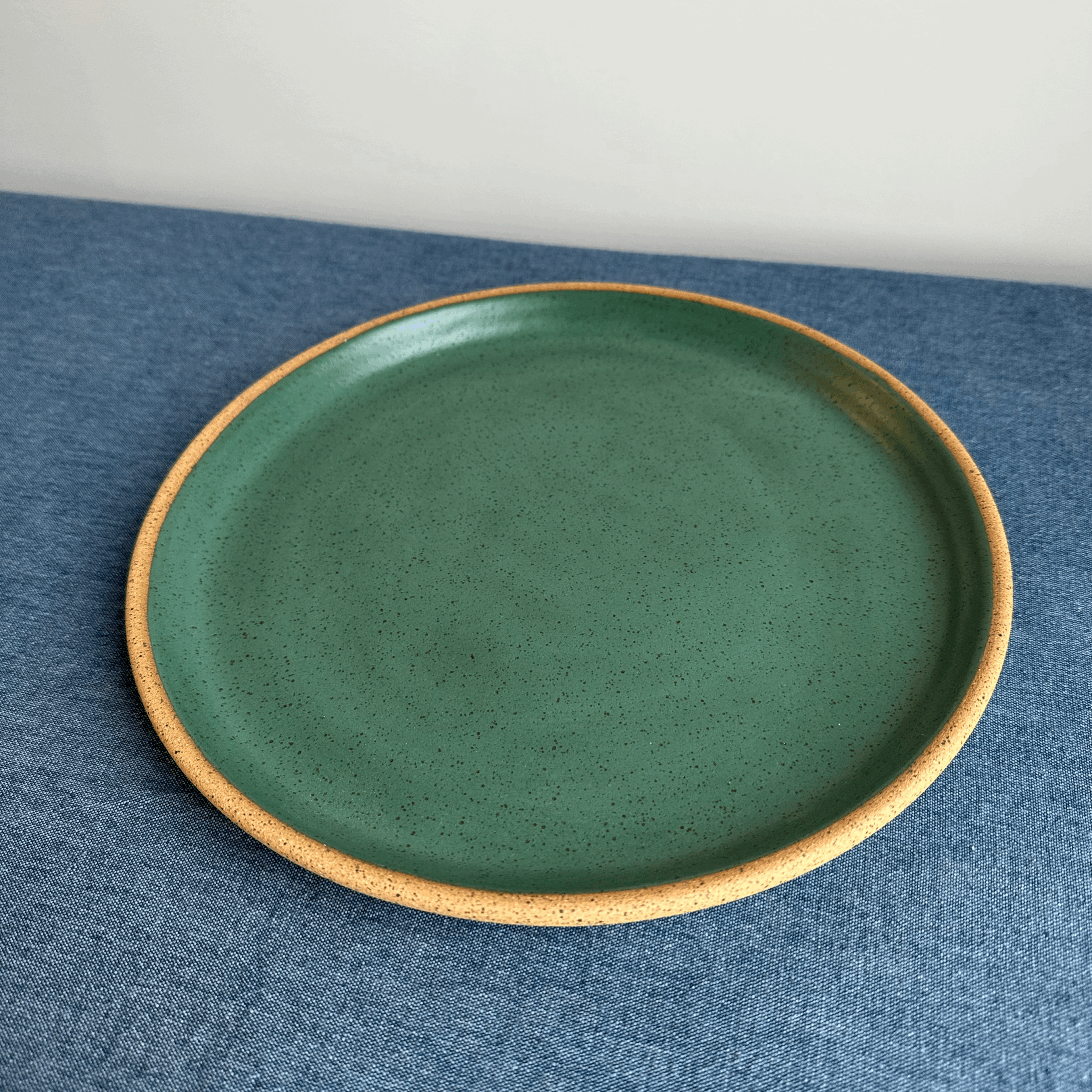 Dinner Plate - Dark Jade