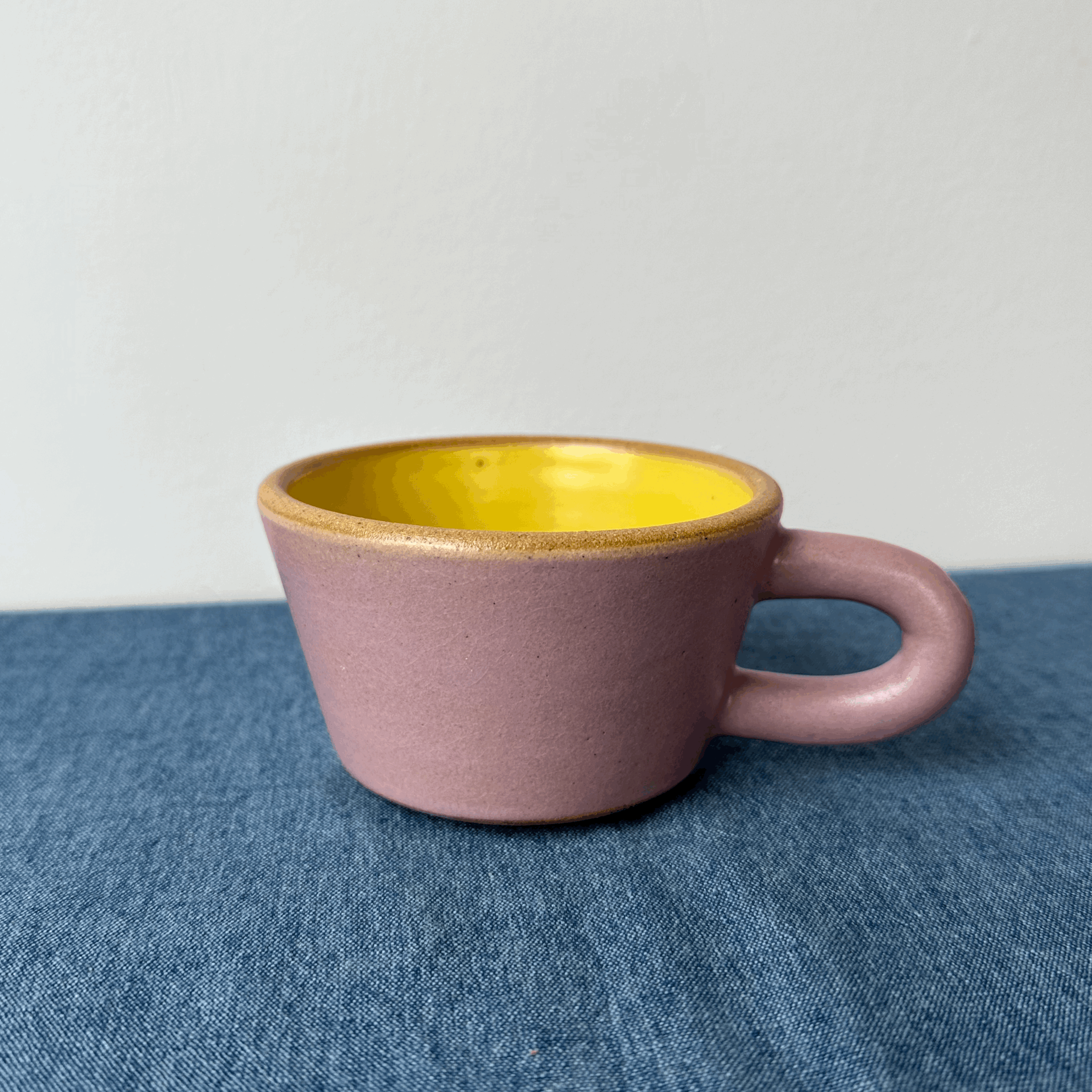 Camellia Cup/Short - Lemon/Orchid