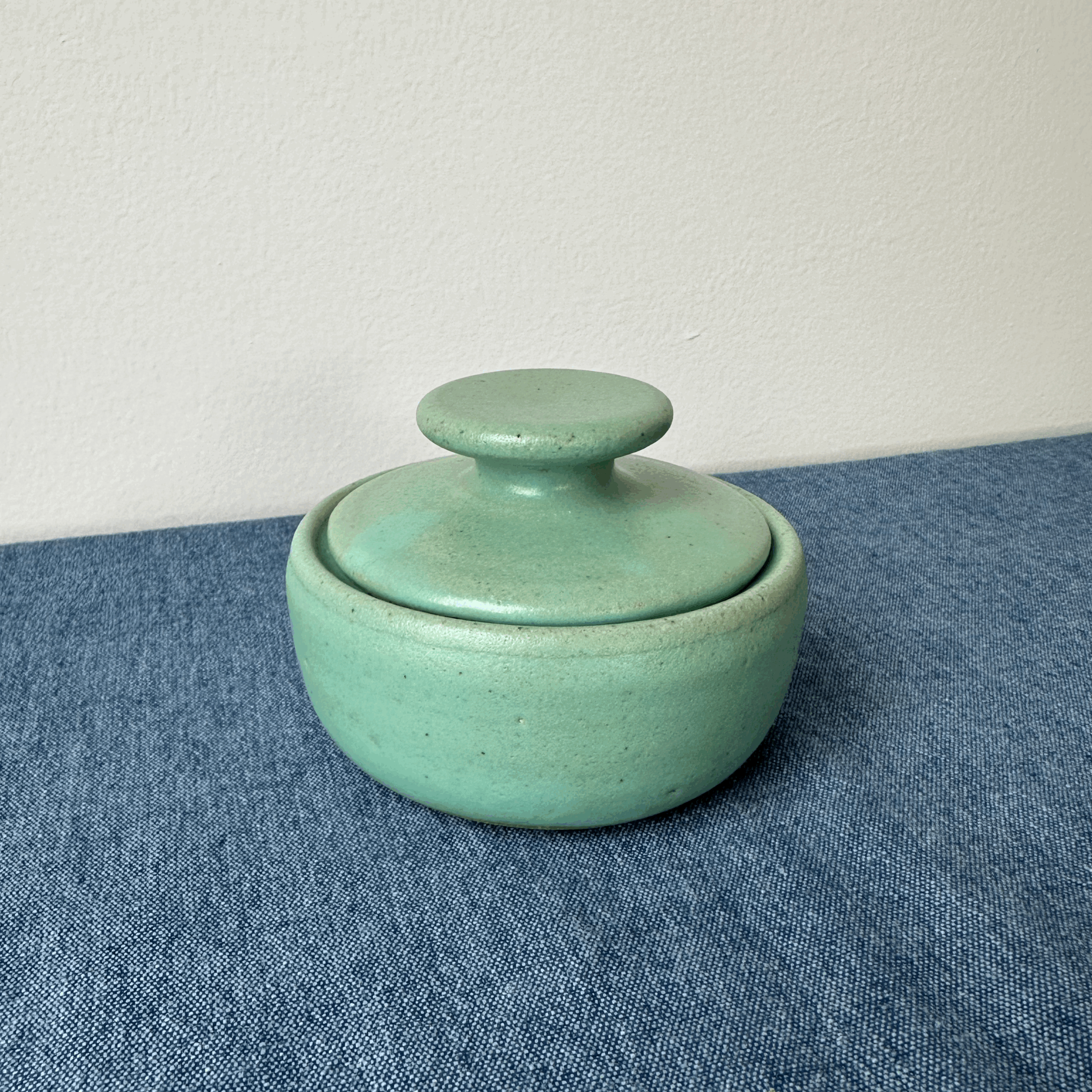 Salt Jar/Mini - Seafoam