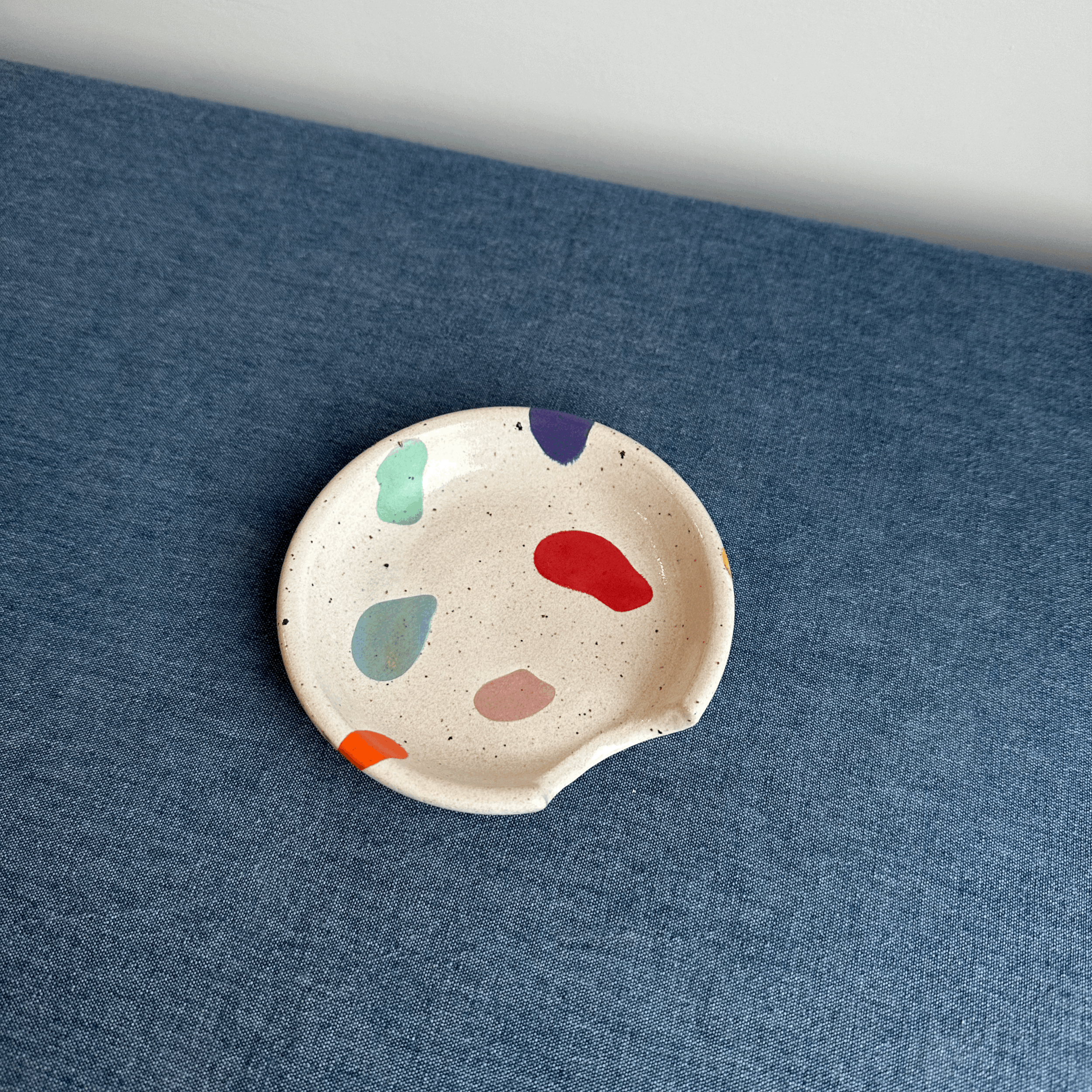 Spoon Rest - Terrazzo Rainbow