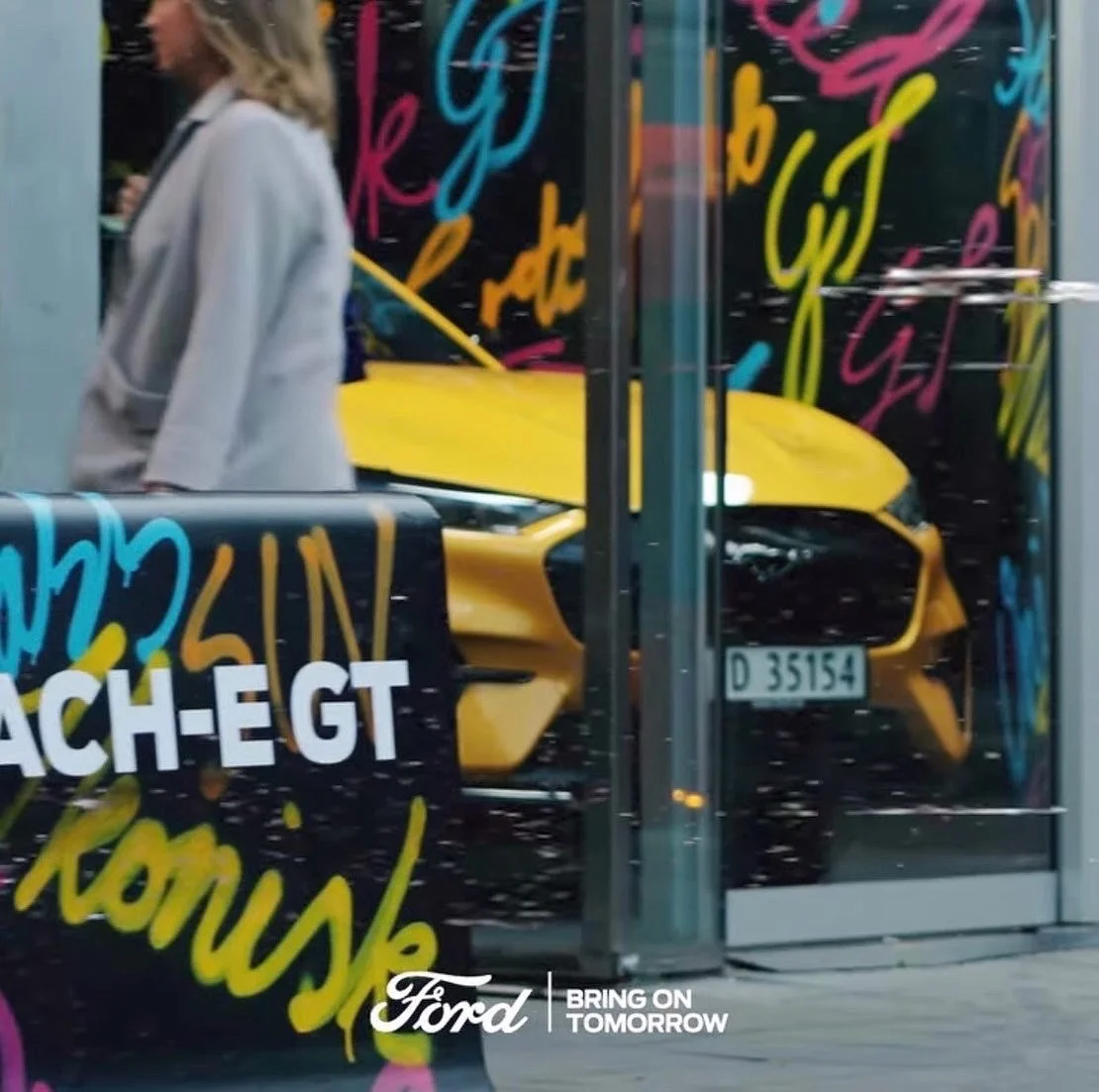 Kampanjen ved Oslo City består består av dekorative tags