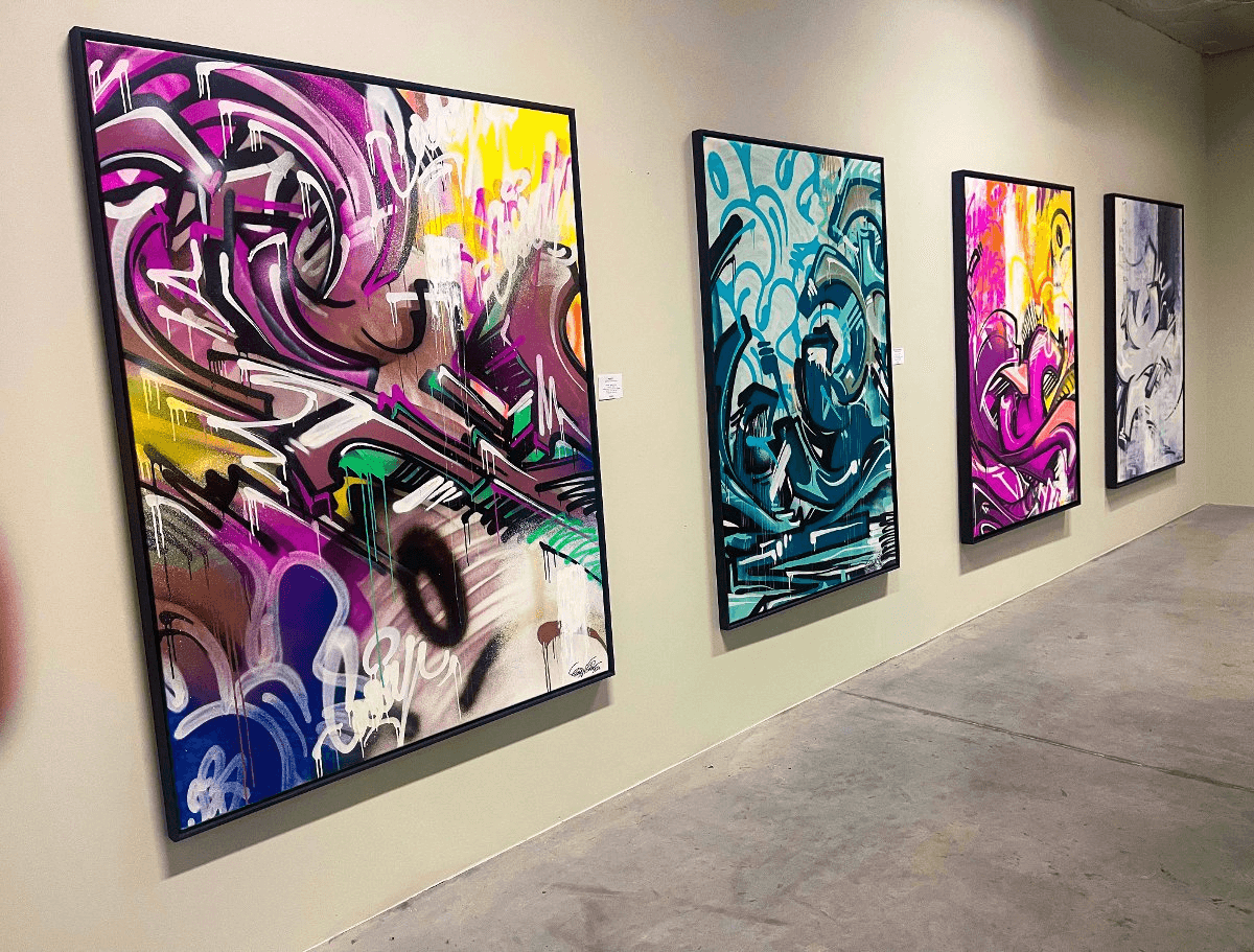 Malerier av Eric Ness Christiansen