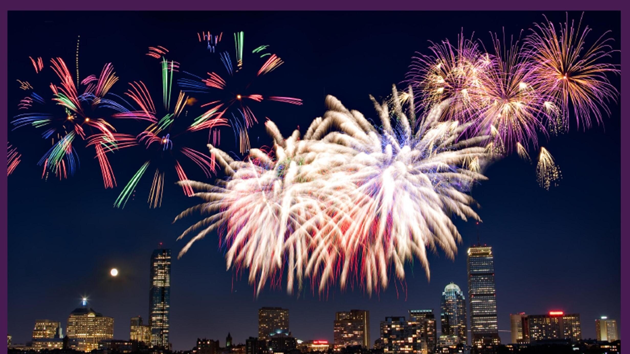Where to See Fireworks in Massachusetts