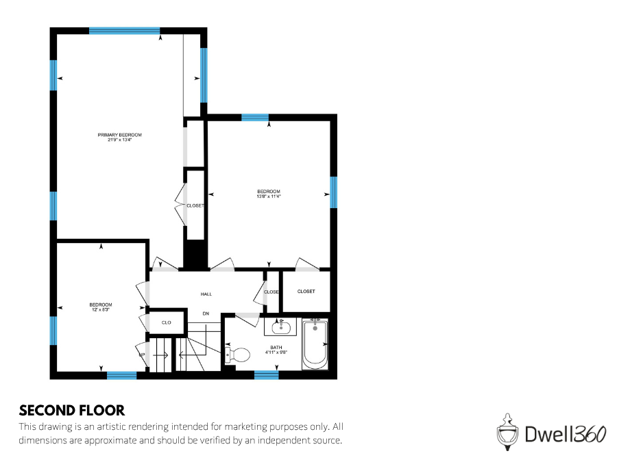 38 Jenness Street Quincy Plan Second Floor D360.png